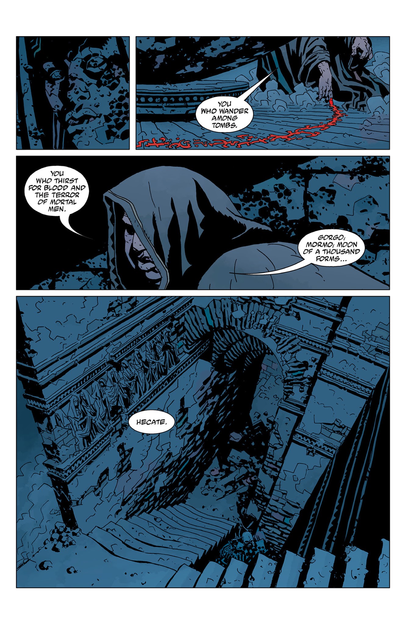 Read online Hellboy: Darkness Calls comic -  Issue # TPB - 11