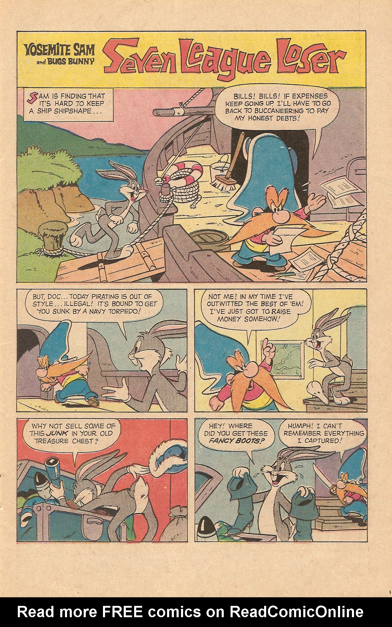 Read online Yosemite Sam and Bugs Bunny comic -  Issue #6 - 11