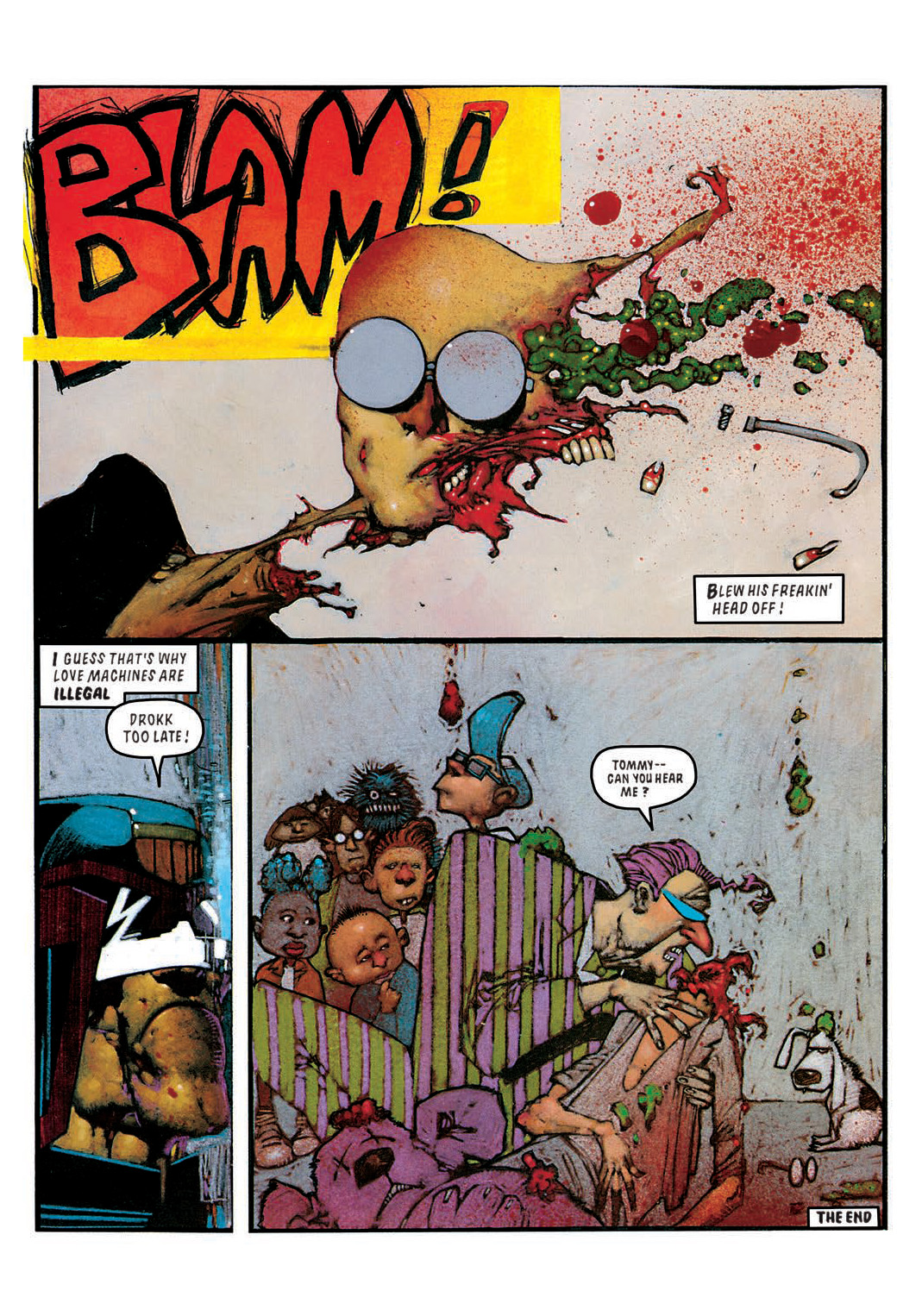 Read online Judge Dredd [Collections - Rebellion] comic -  Issue # TPB Judge Dredd - Heavy Metal Dredd - 18