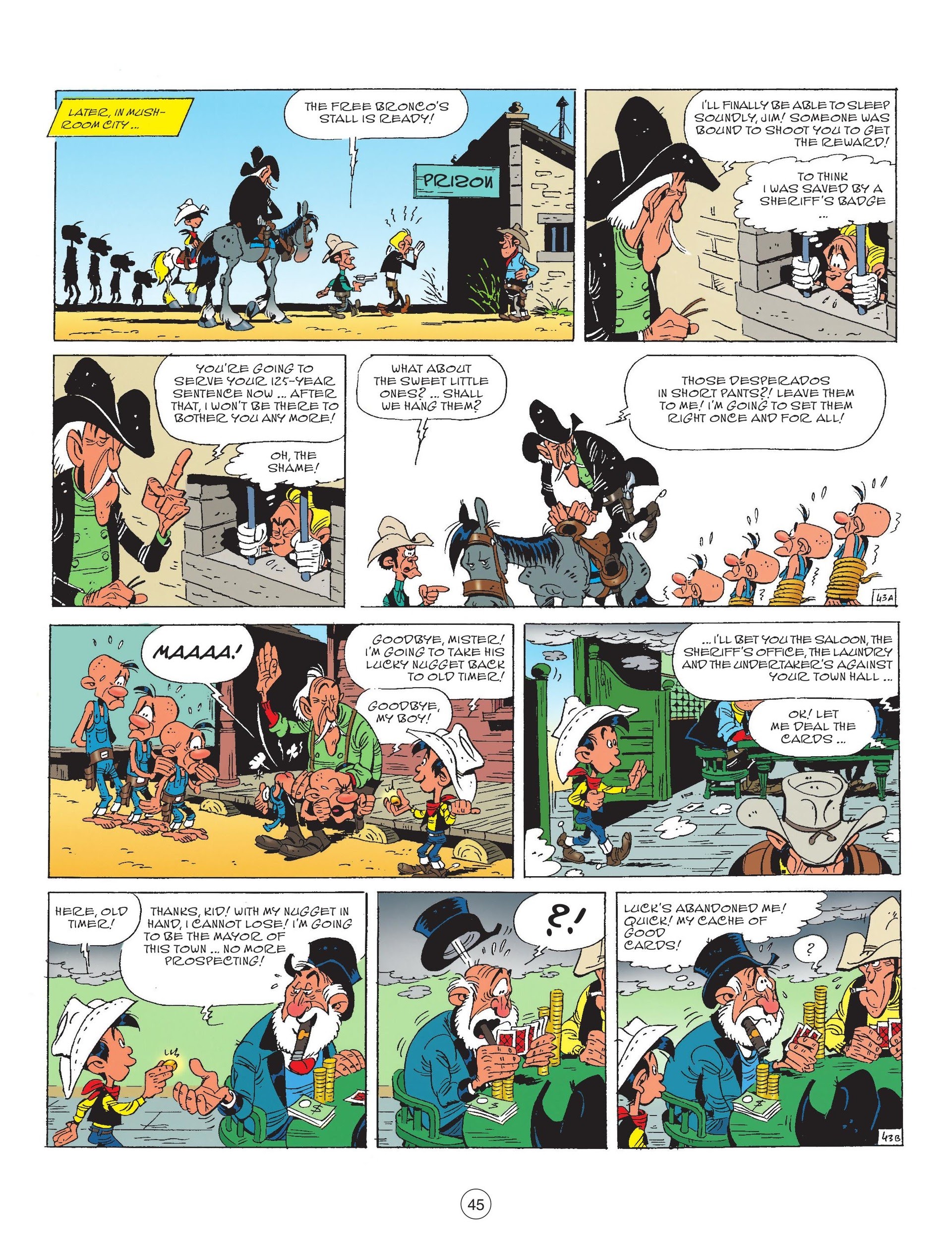 Read online A Lucky Luke Adventure comic -  Issue #76 - 47