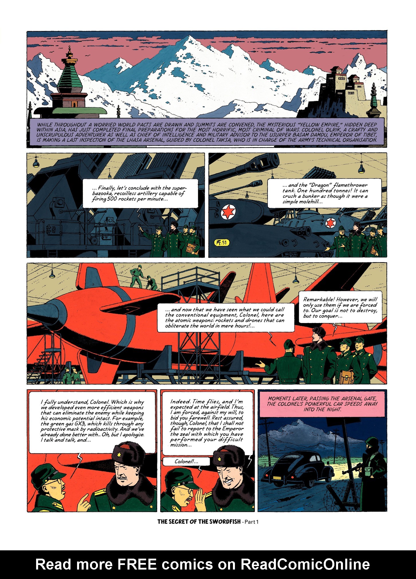 Read online Blake & Mortimer comic -  Issue #23 - 55