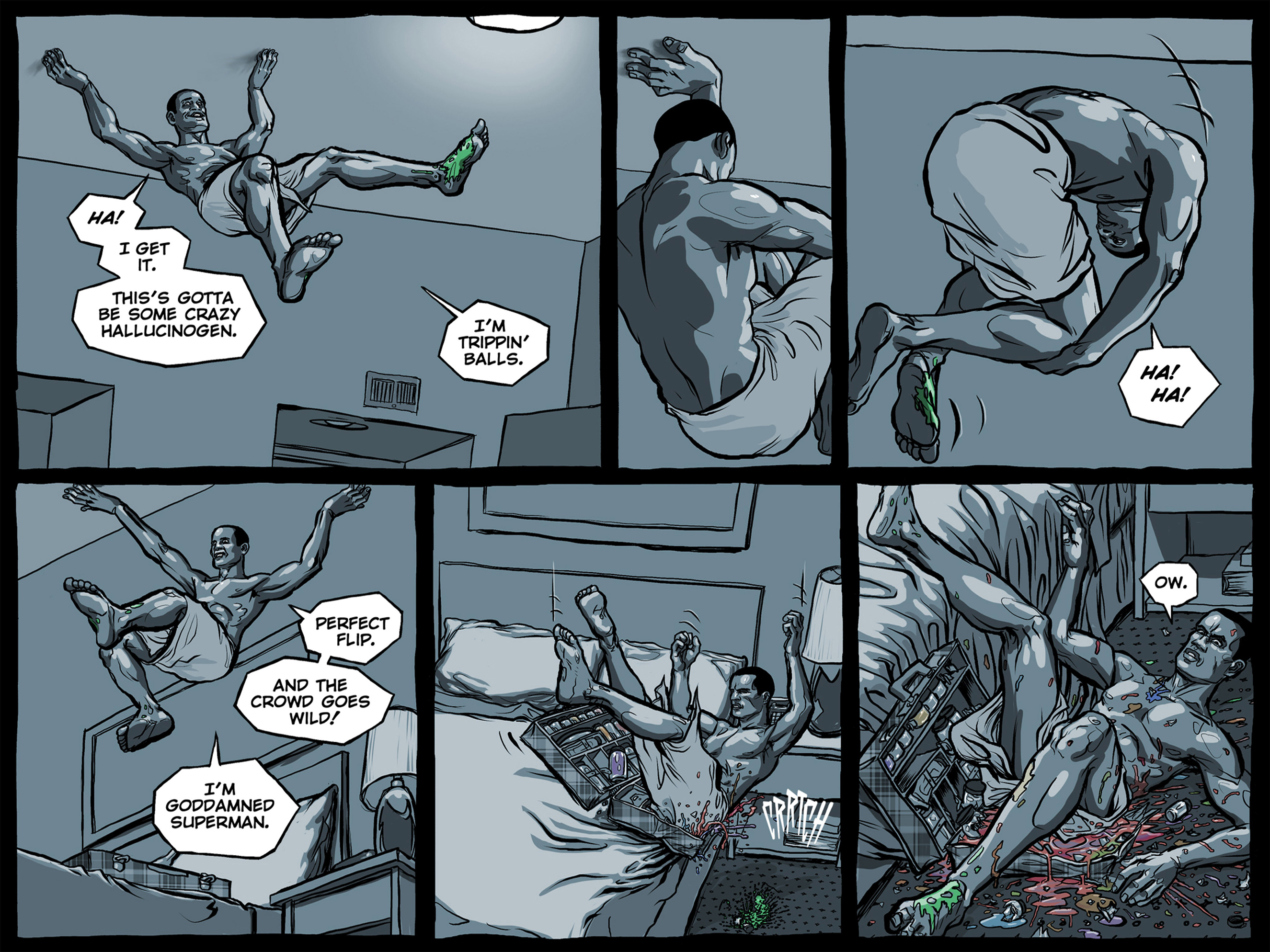 Read online False Positive comic -  Issue #1 - 12