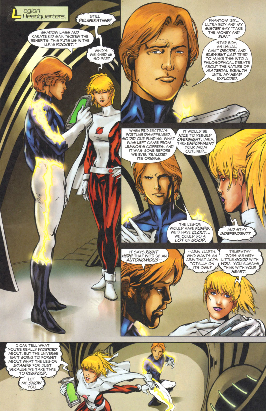 Read online Legion of Super-Heroes (2005) comic -  Issue #14 - 14