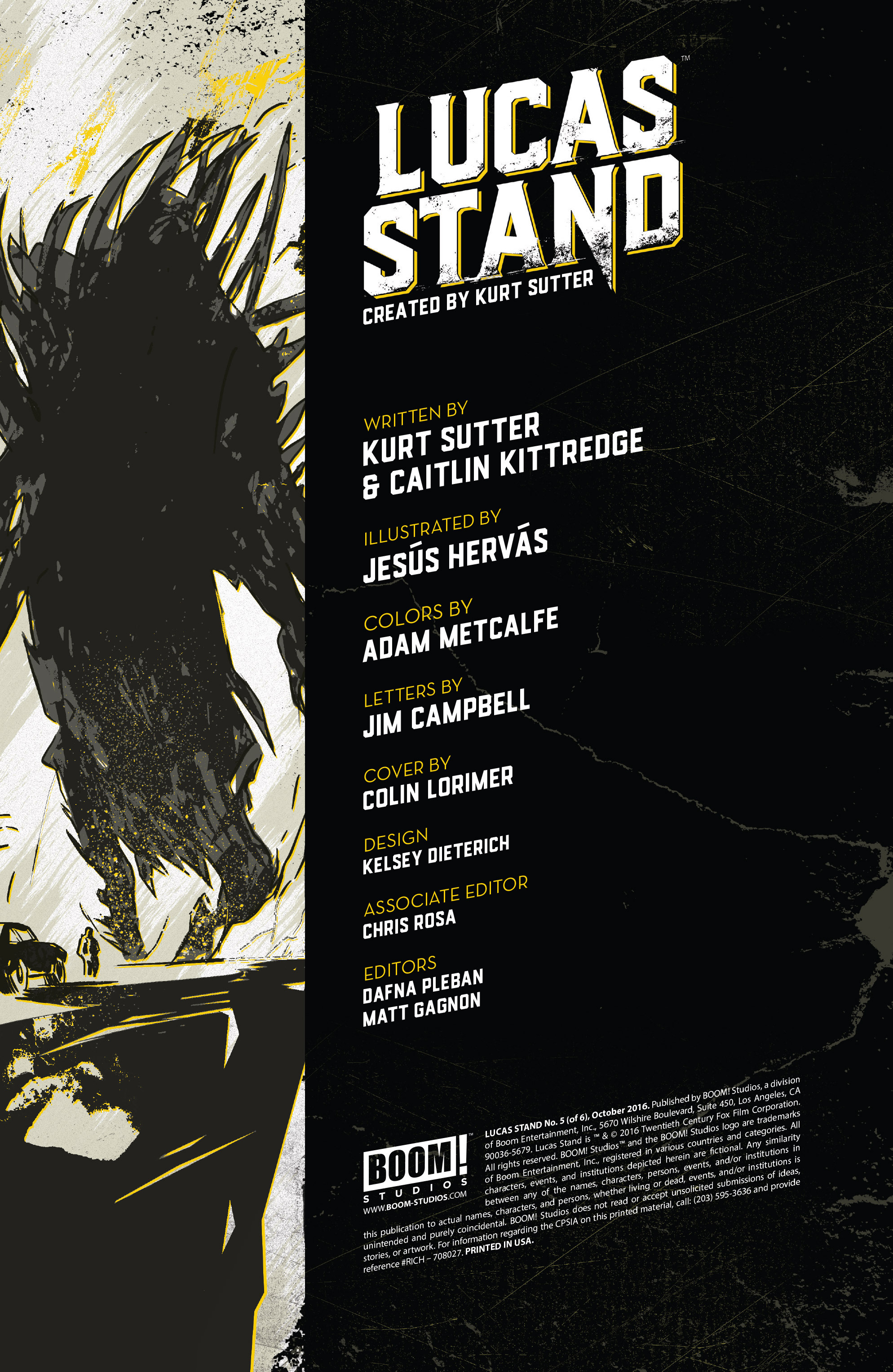 Read online Lucas Stand comic -  Issue #5 - 2