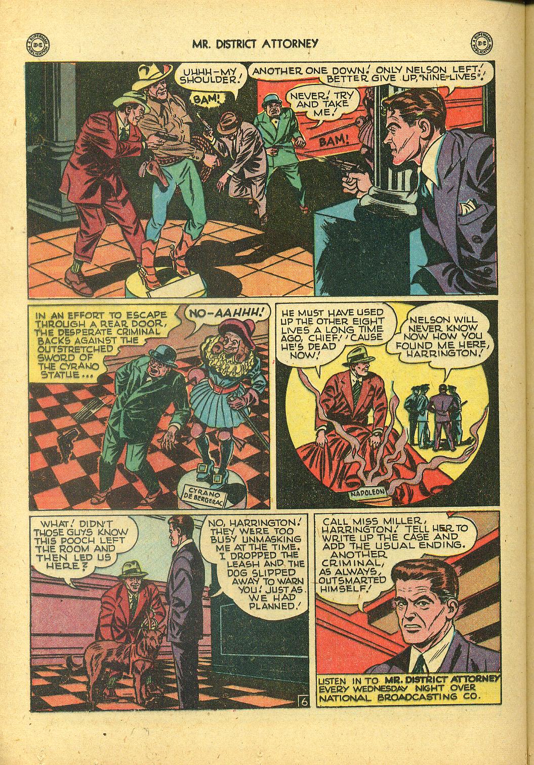 Read online Mr. District Attorney comic -  Issue #2 - 34