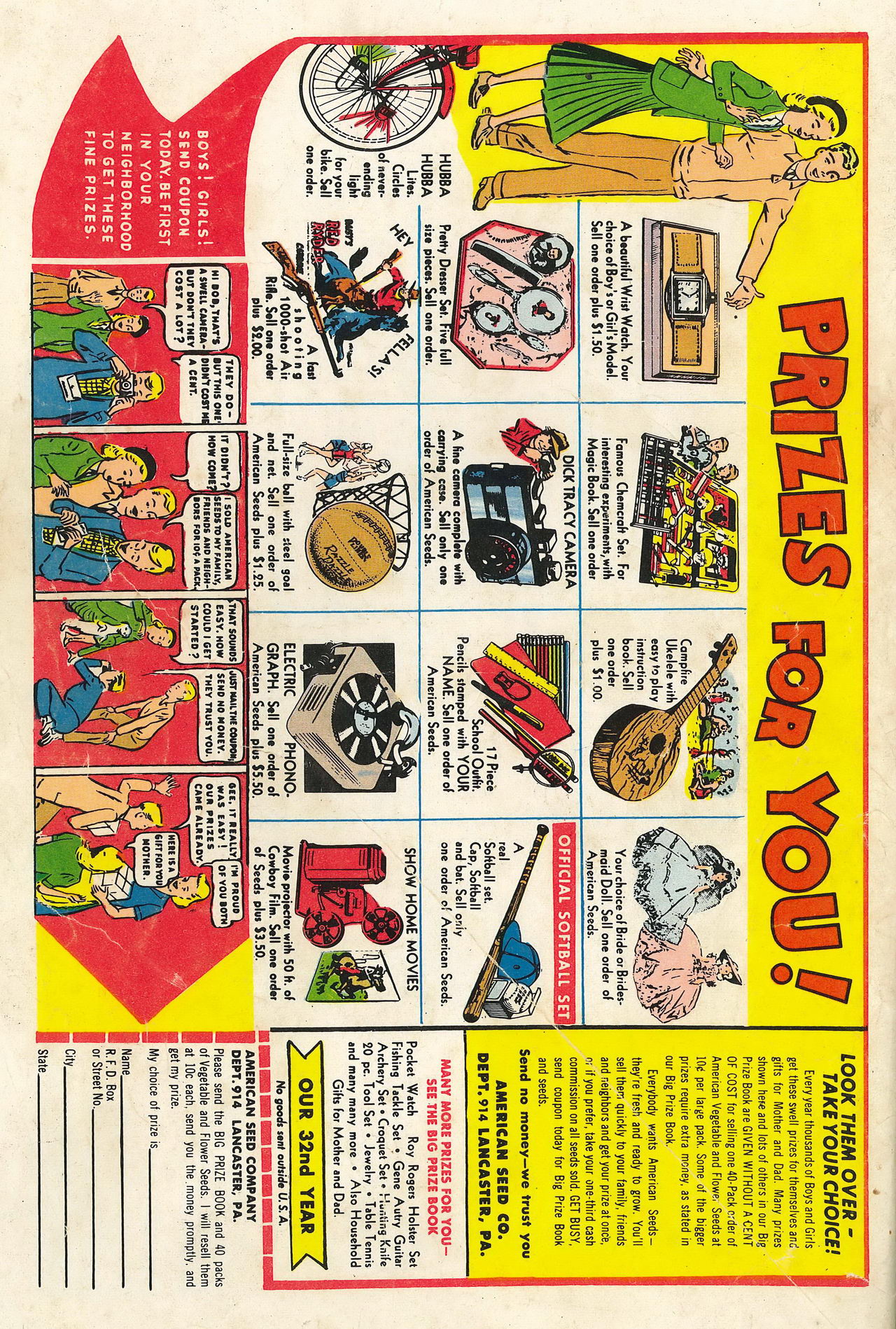 Read online Famous Funnies comic -  Issue #186 - 52