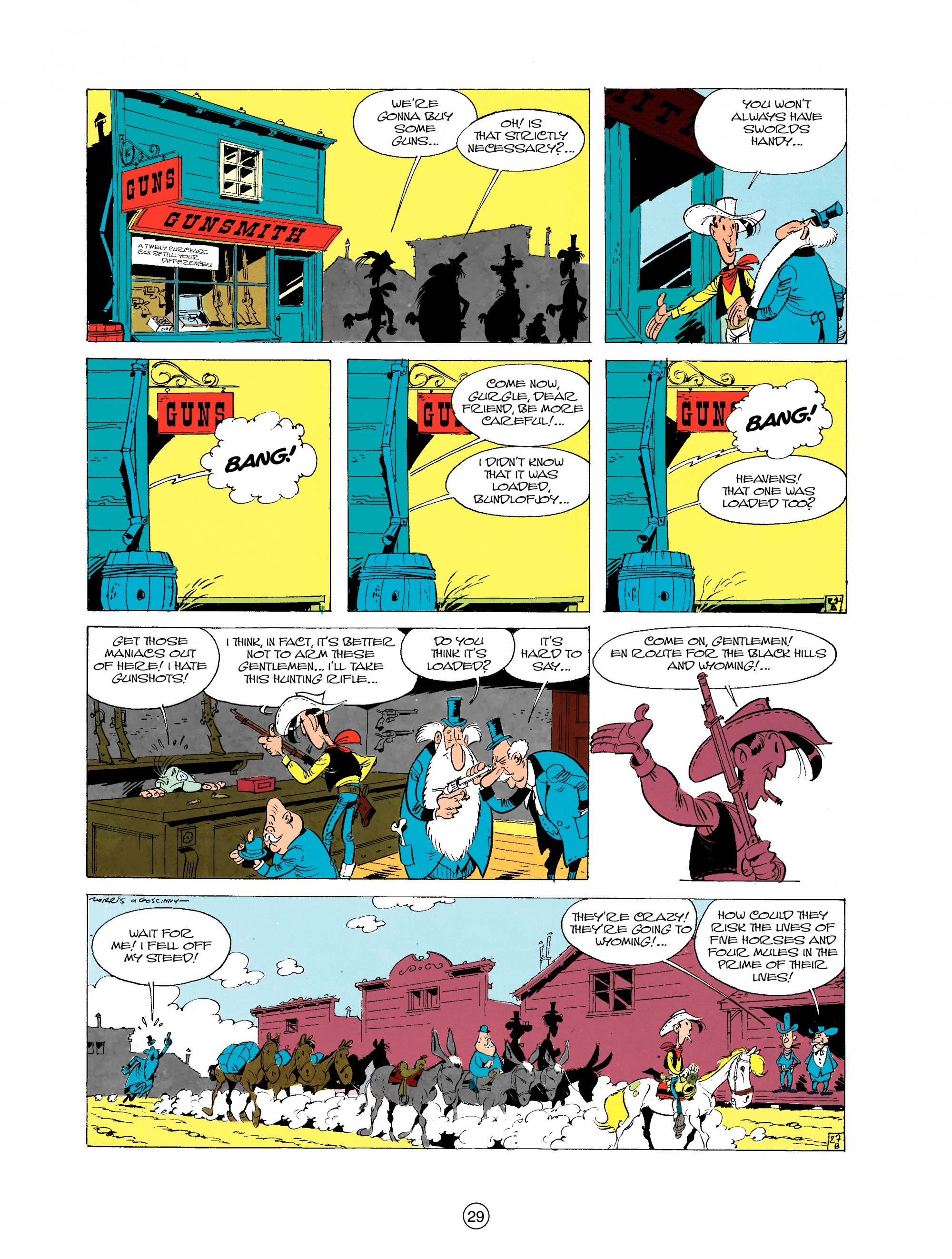 Read online A Lucky Luke Adventure comic -  Issue #16 - 29