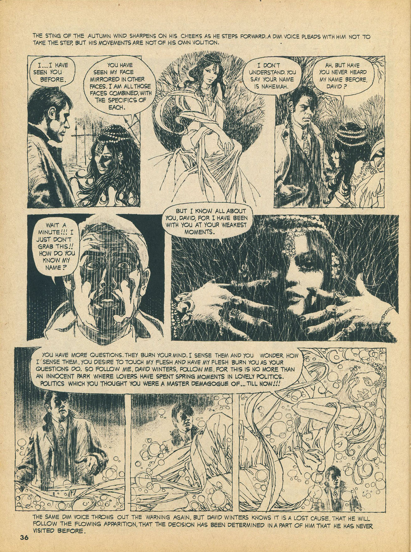 Read online Vampirella (1969) comic -  Issue #18 - 36