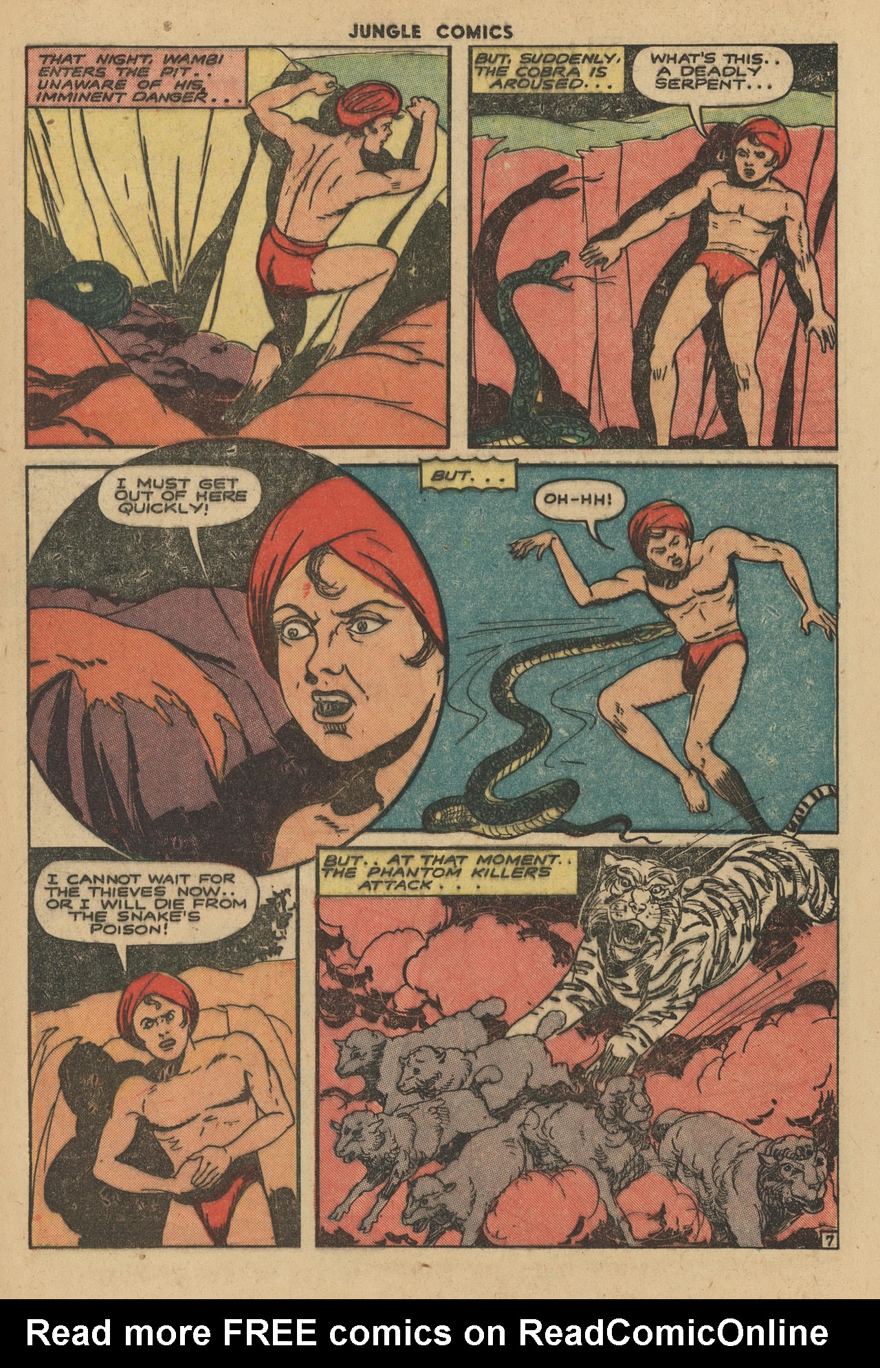 Read online Jungle Comics comic -  Issue #54 - 34