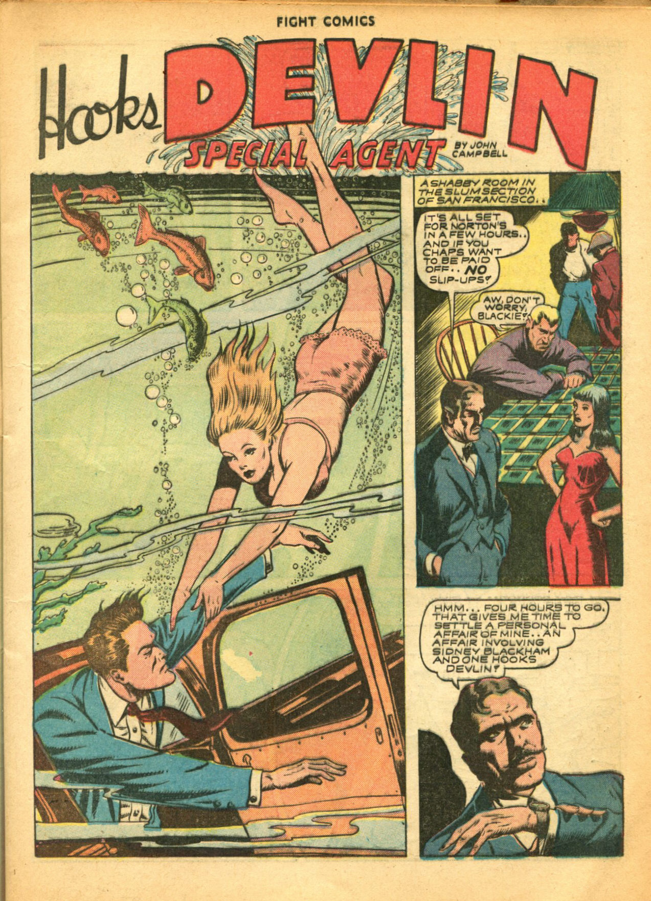 Read online Fight Comics comic -  Issue #28 - 23