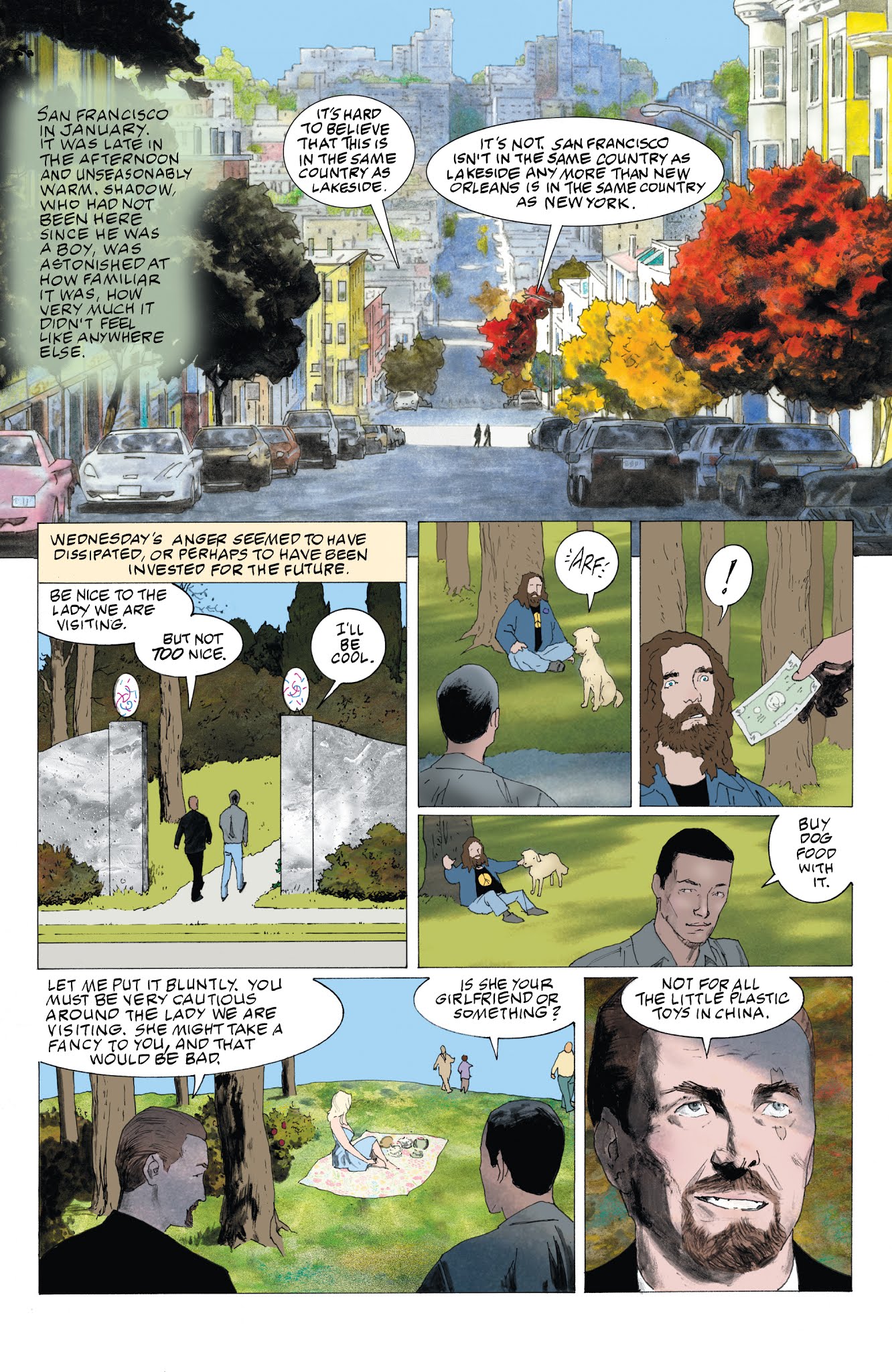 Read online American Gods: My Ainsel comic -  Issue #4 - 13