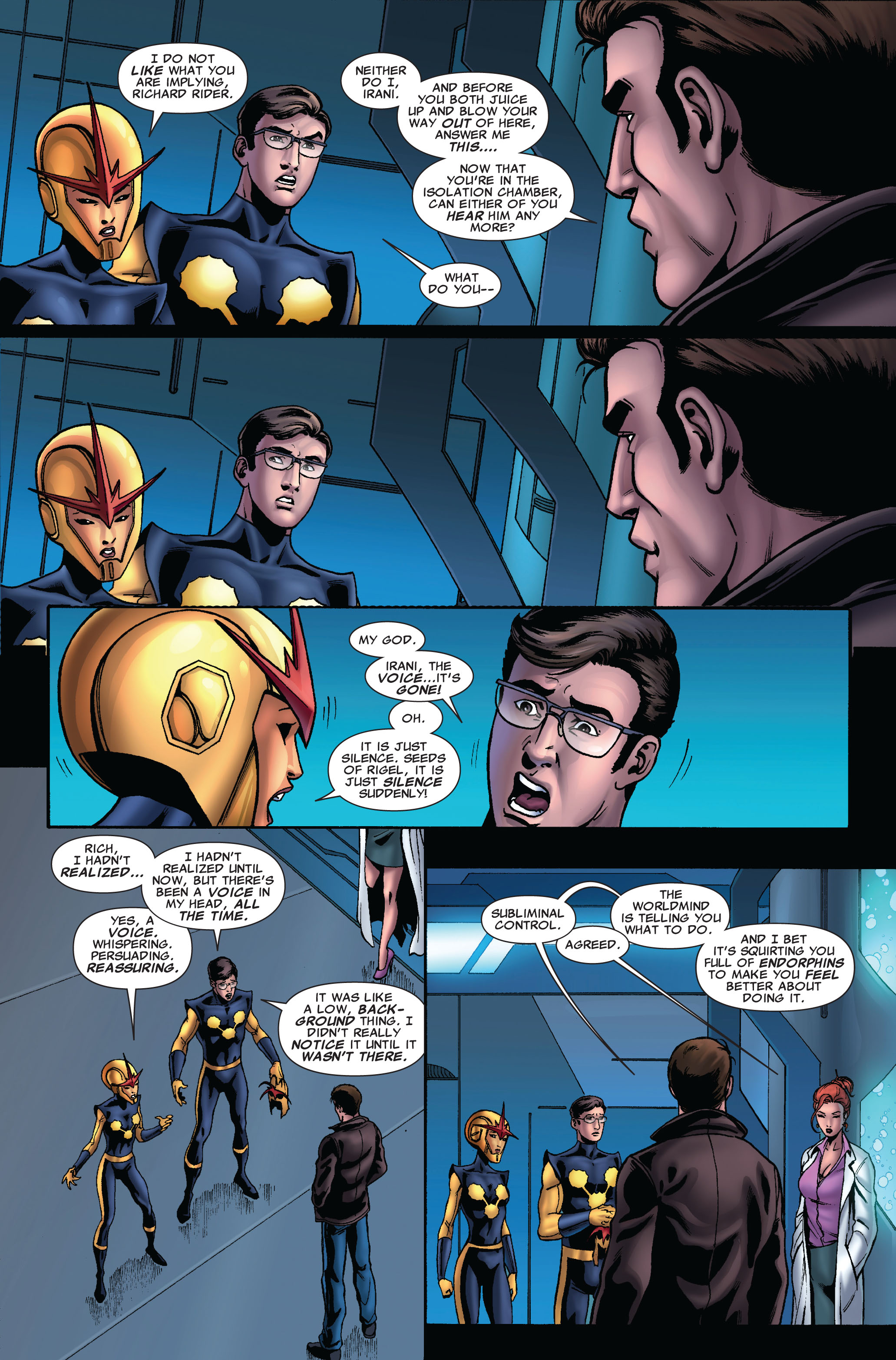 Read online Nova (2007) comic -  Issue #22 - 18