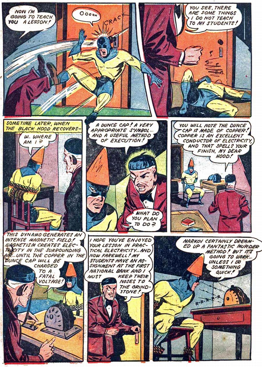 Read online Black Hood Comics comic -  Issue #9 - 10