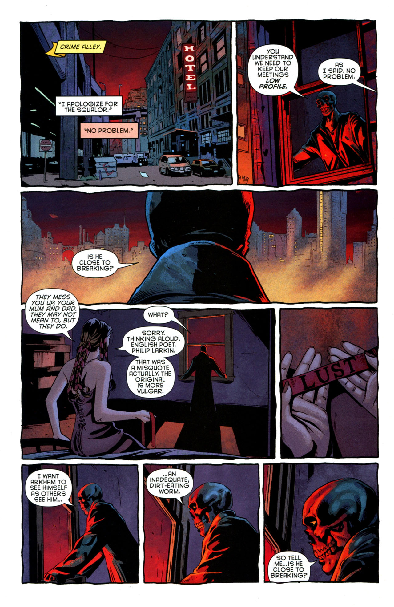 Read online Arkham Reborn comic -  Issue #2 - 16