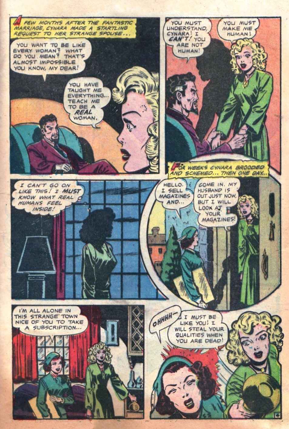 Read online Voodoo (1952) comic -  Issue #3 - 29