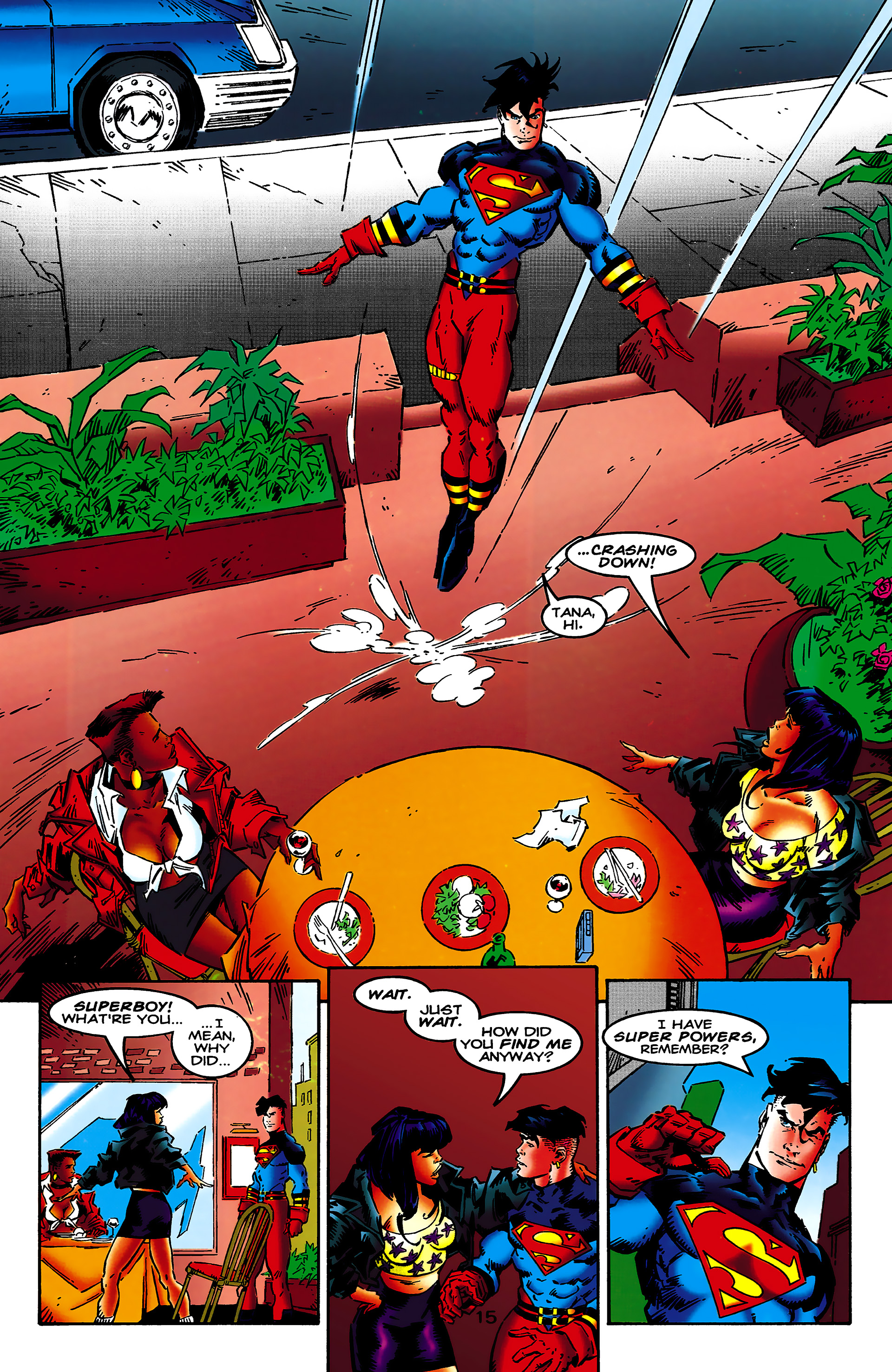 Read online Superboy (1994) comic -  Issue #32 - 16
