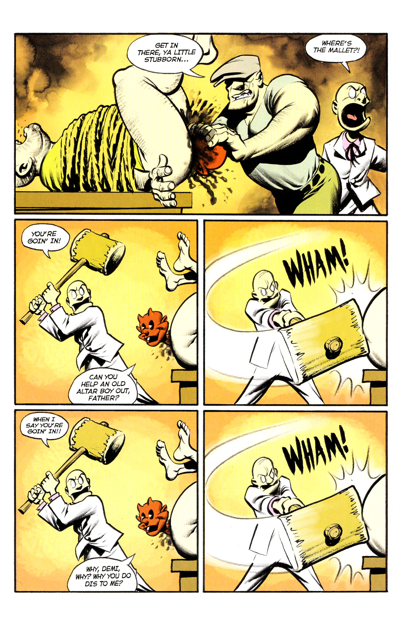 Read online Satan's Sodomy Baby comic -  Issue # Full - 18