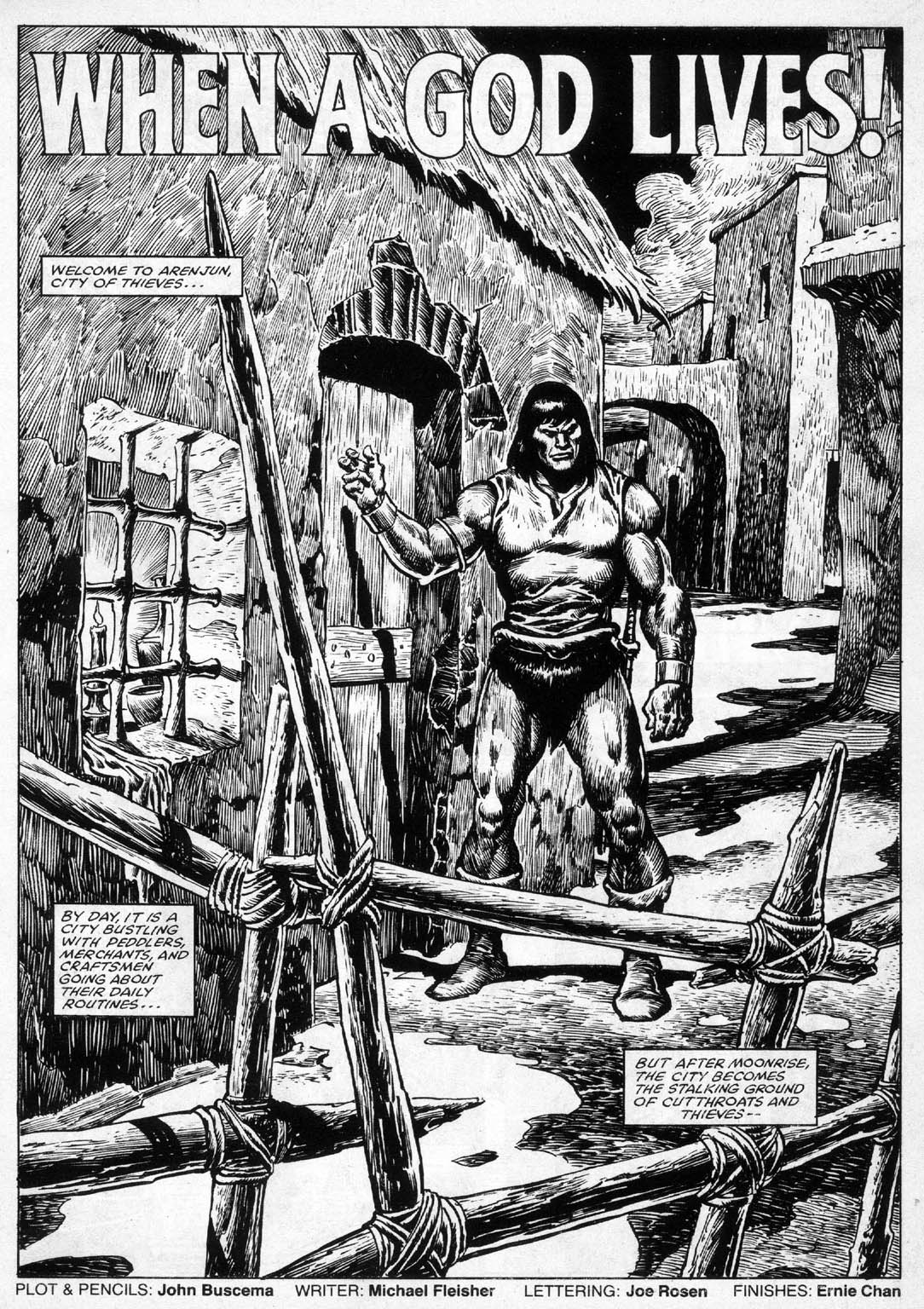 Read online The Savage Sword Of Conan comic -  Issue #100 - 3