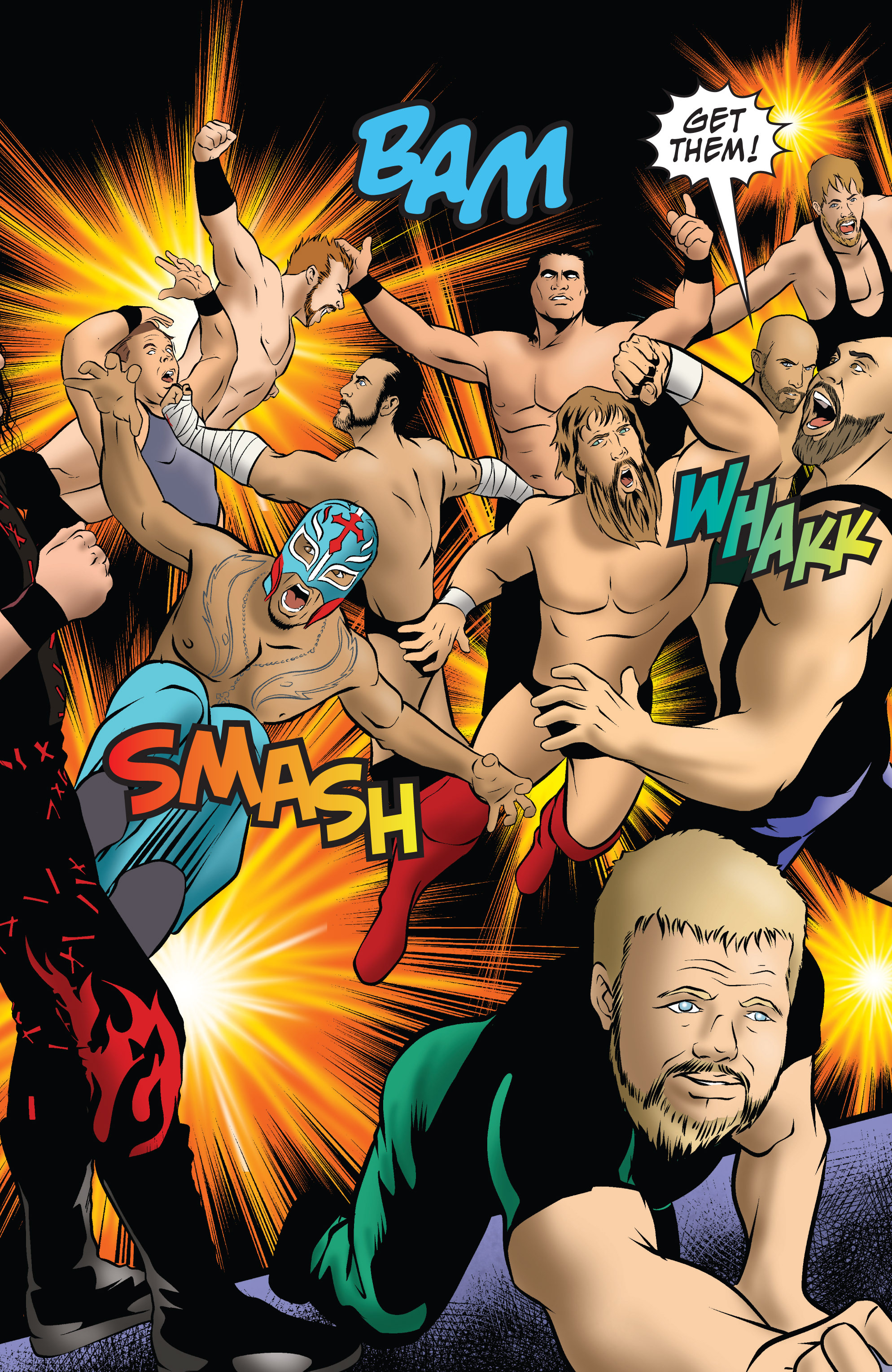 Read online WWE Superstars comic -  Issue #6 - 5