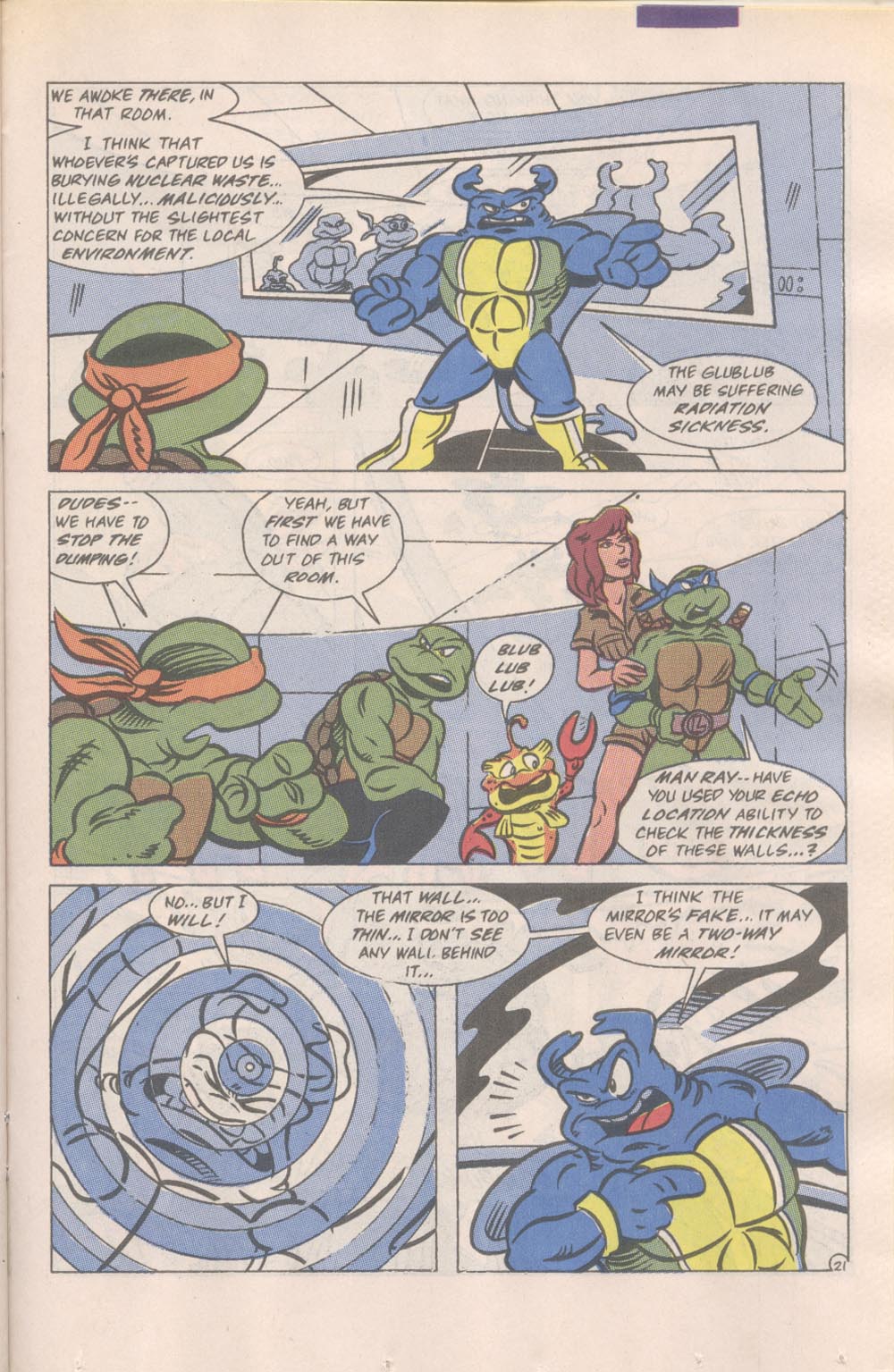 Read online Teenage Mutant Ninja Turtles Adventures (1989) comic -  Issue #16 - 22