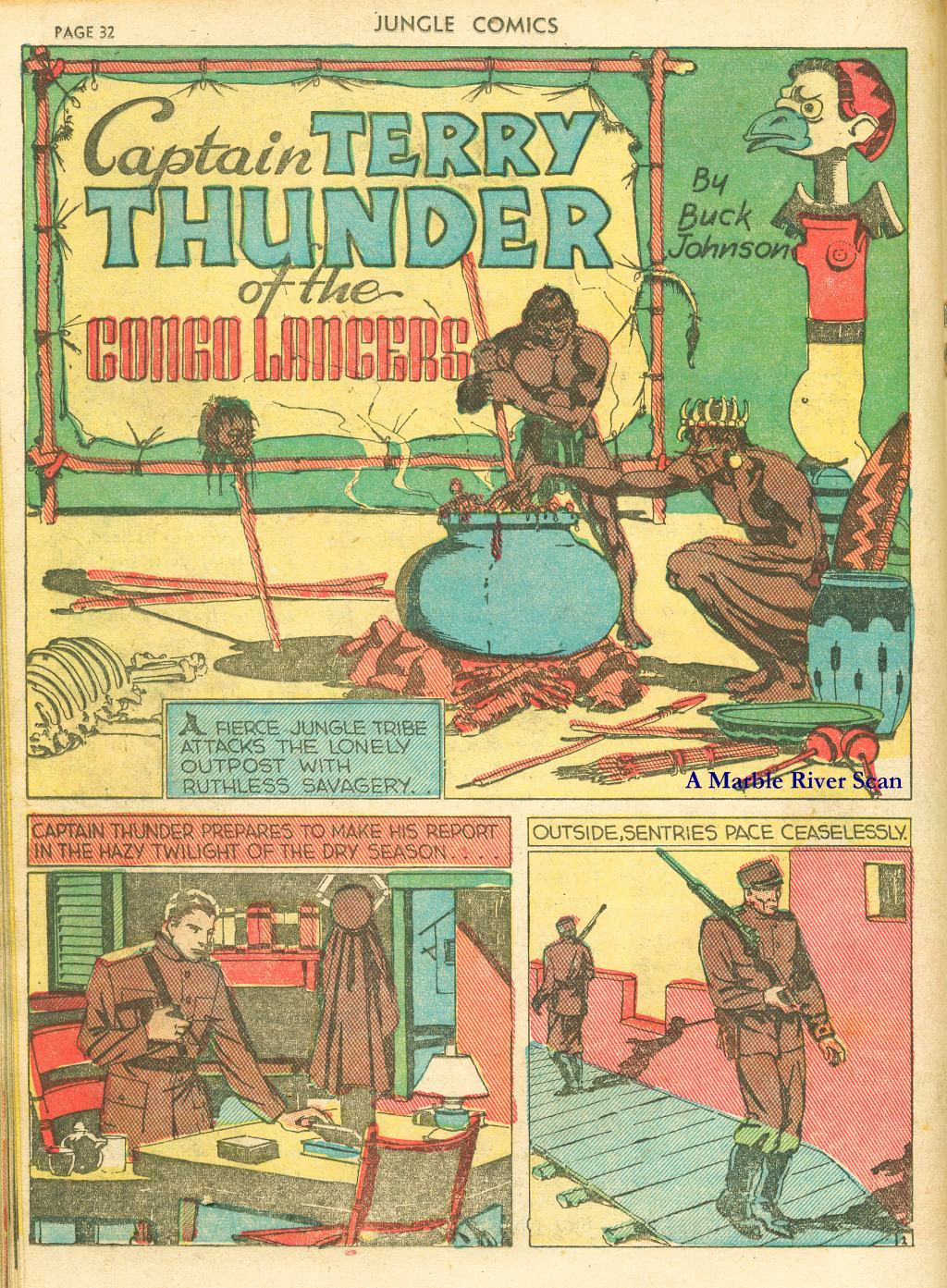 Read online Jungle Comics comic -  Issue #4 - 35