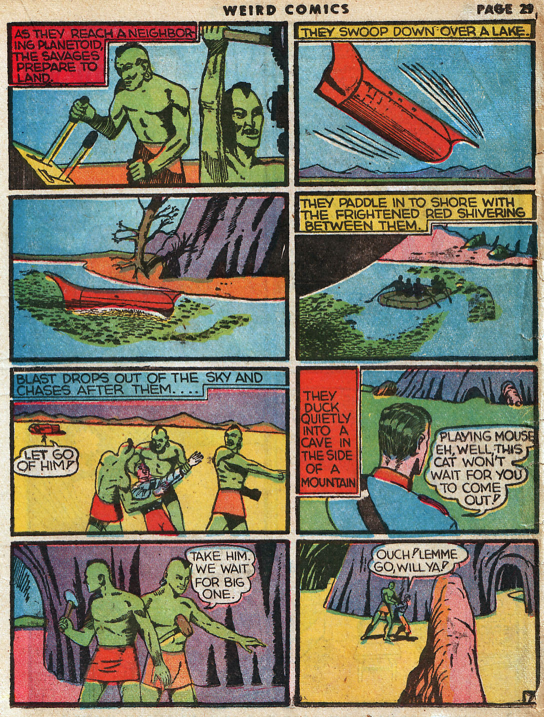 Read online Weird Comics comic -  Issue #3 - 31