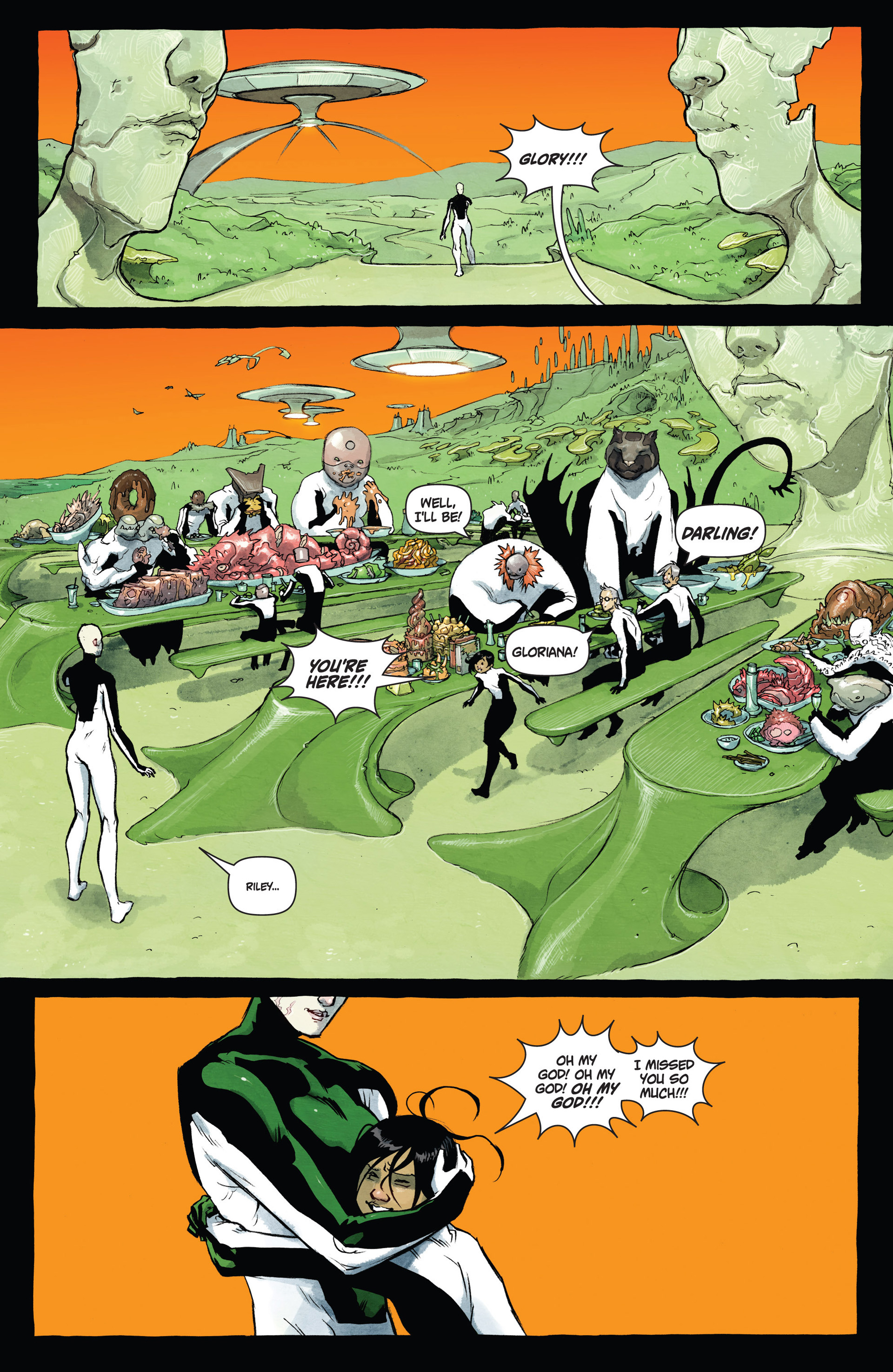 Read online Glory comic -  Issue #34 - 10