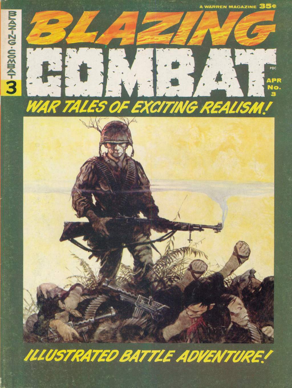 Read online Blazing Combat comic -  Issue #3 - 1