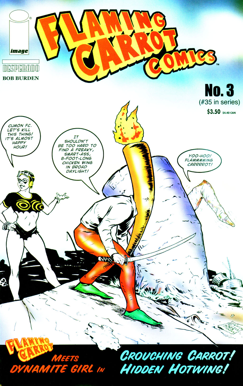 Read online Flaming Carrot Comics (2004) comic -  Issue #3 - 1