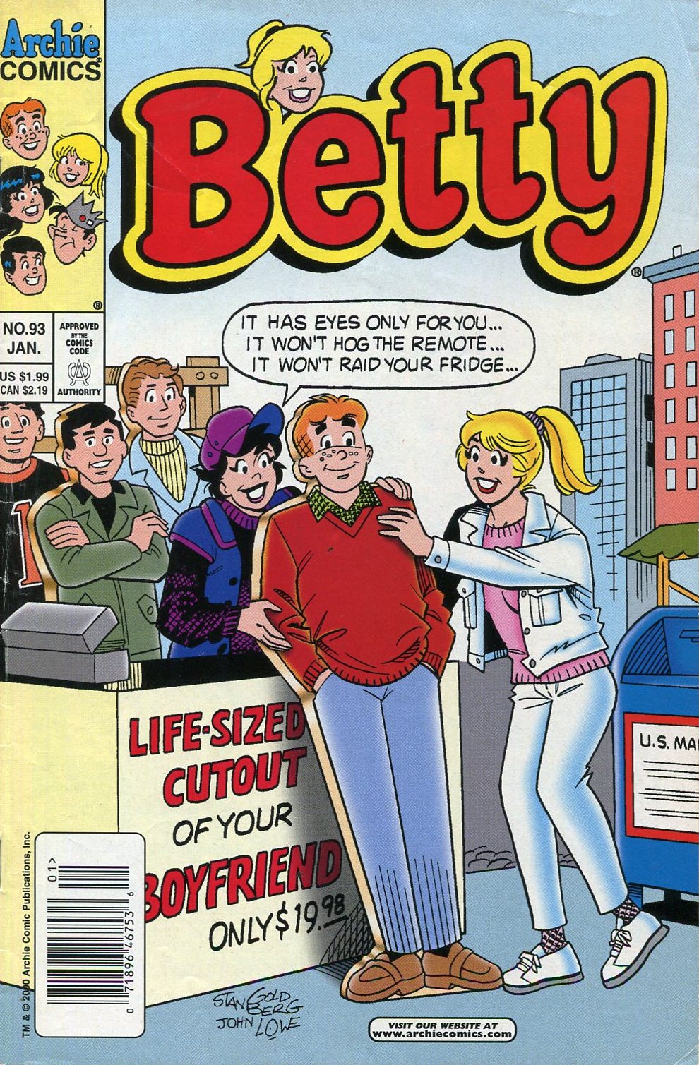 Read online Betty comic -  Issue #93 - 1