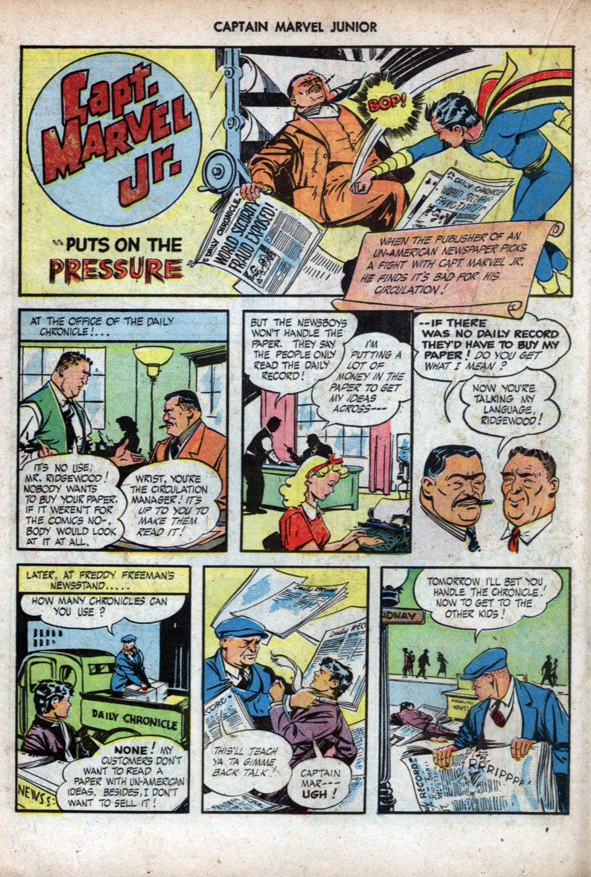 Read online Captain Marvel, Jr. comic -  Issue #40 - 26