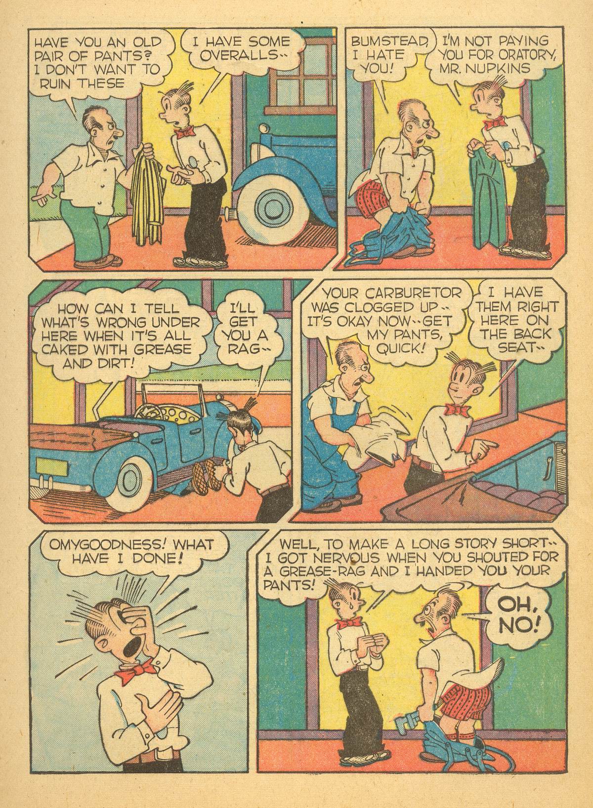 Read online Blondie Comics (1947) comic -  Issue #3 - 9