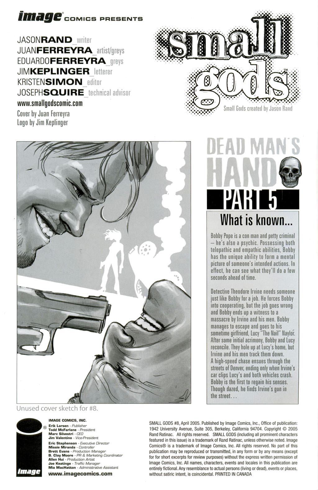 Read online Small Gods comic -  Issue #8 - 2