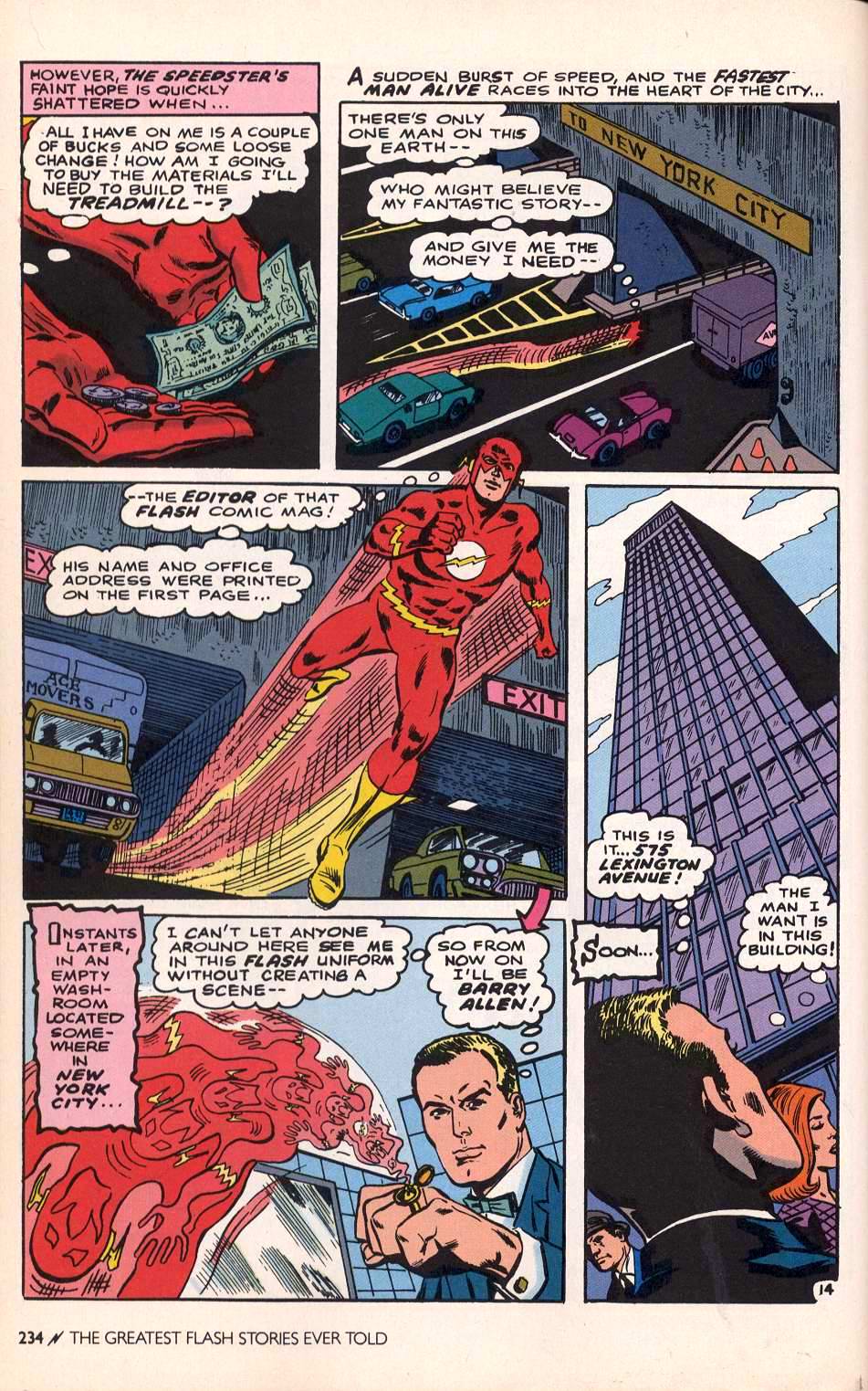 Read online The Greatest Flash Stories Ever Told comic -  Issue # TPB - 235