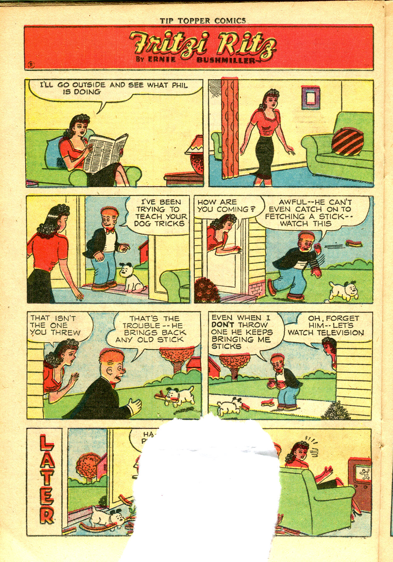 Read online Tip Topper Comics comic -  Issue #26 - 20