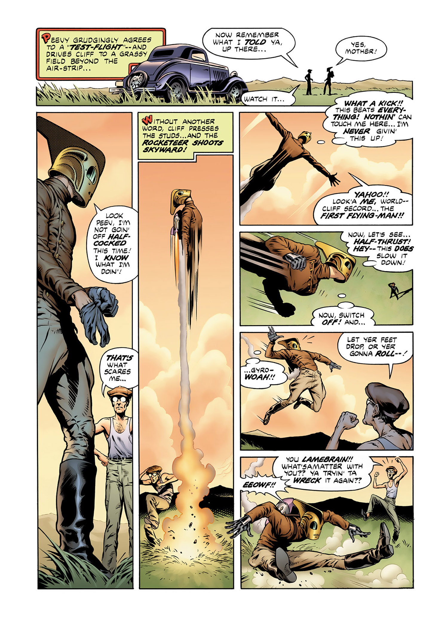 Read online The Rocketeer: The Complete Adventures comic -  Issue # TPB - 36