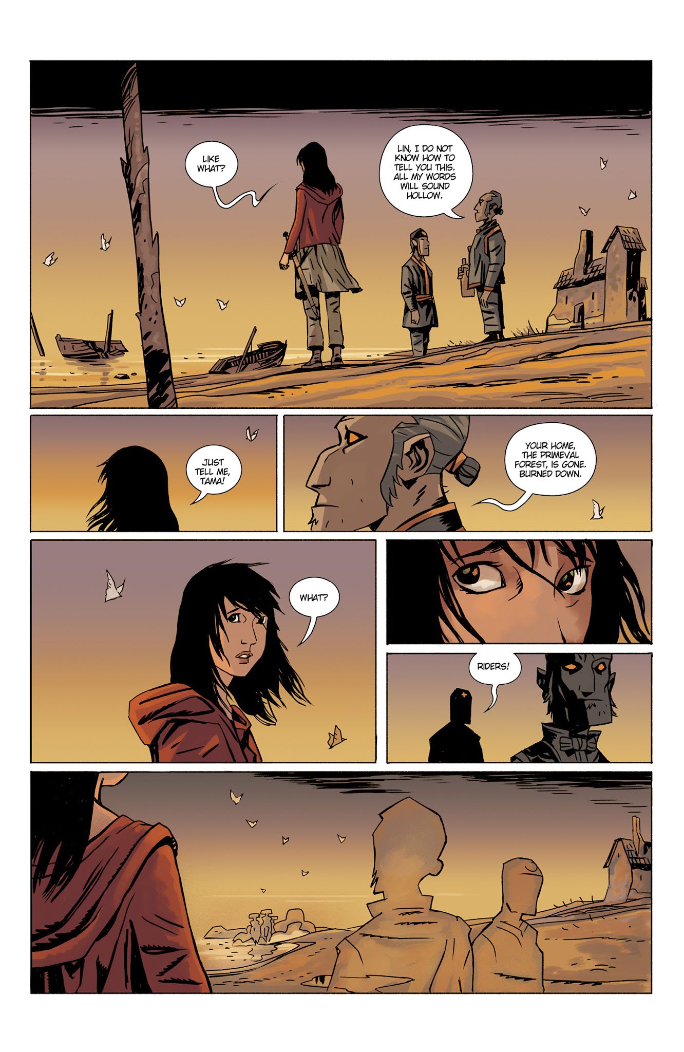 Read online The Portent: Ashes comic -  Issue # TPB - 23