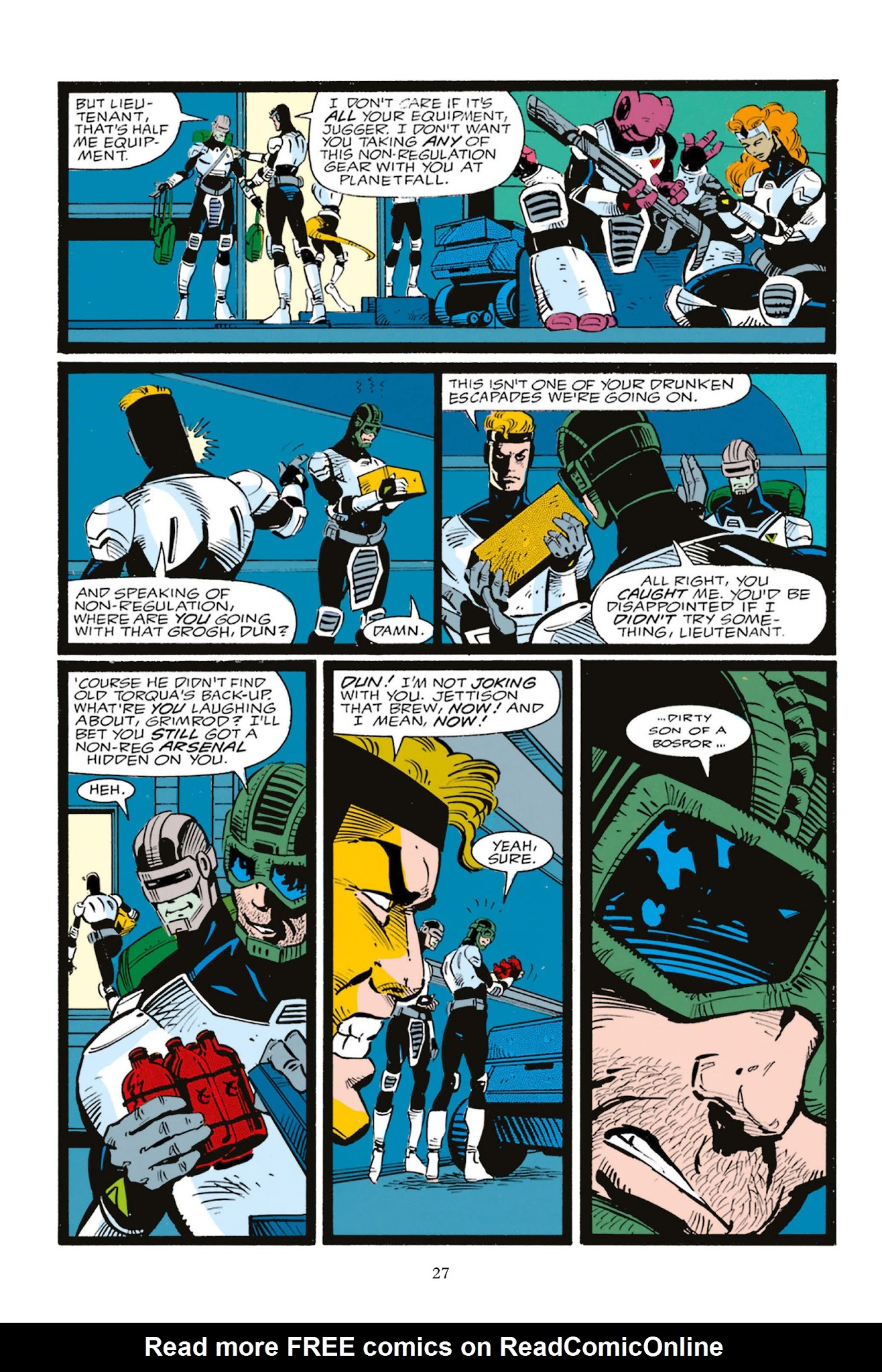 Read online Alien Legion: Dead and Buried comic -  Issue # TPB - 26