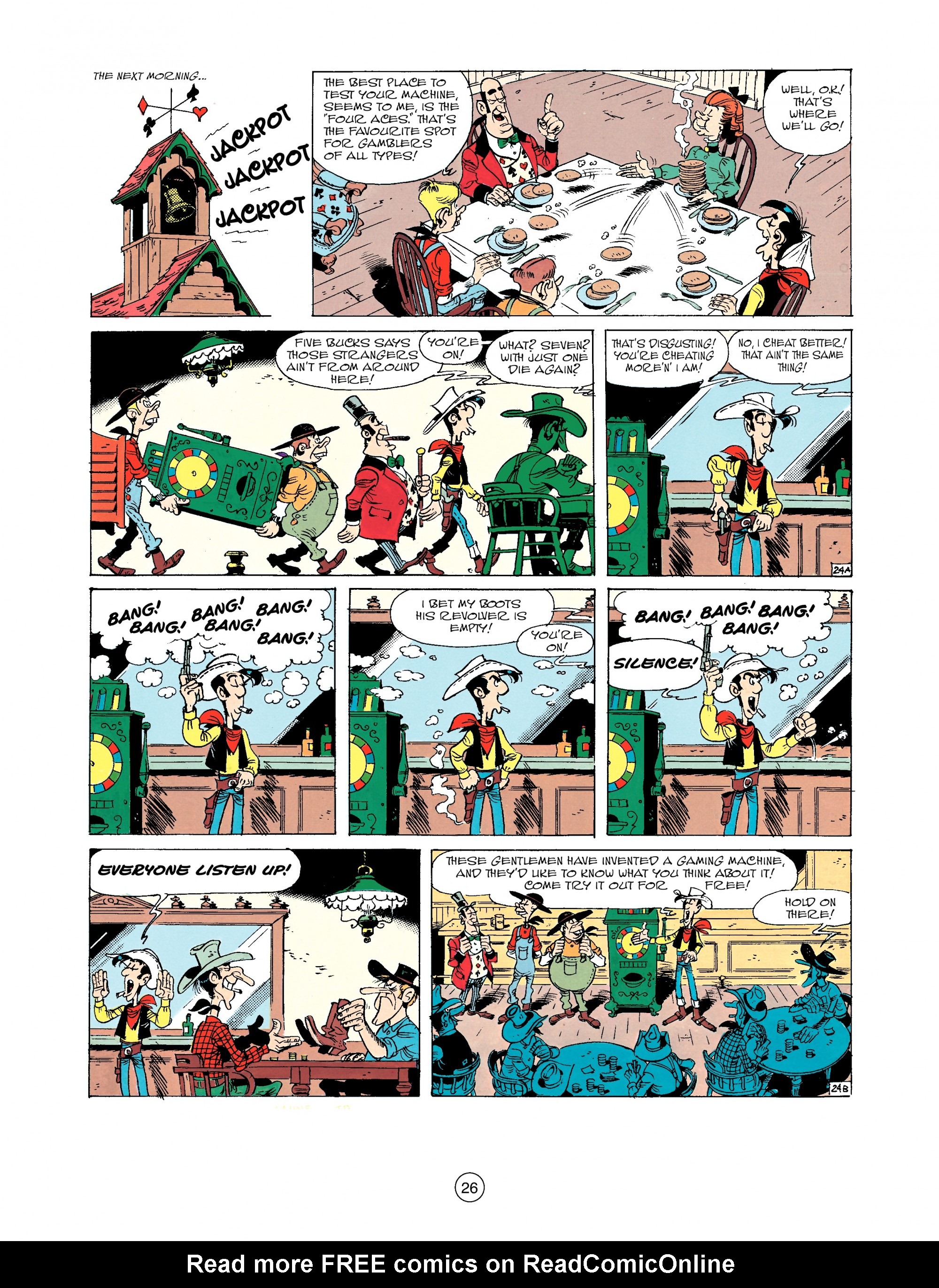 Read online A Lucky Luke Adventure comic -  Issue #33 - 26