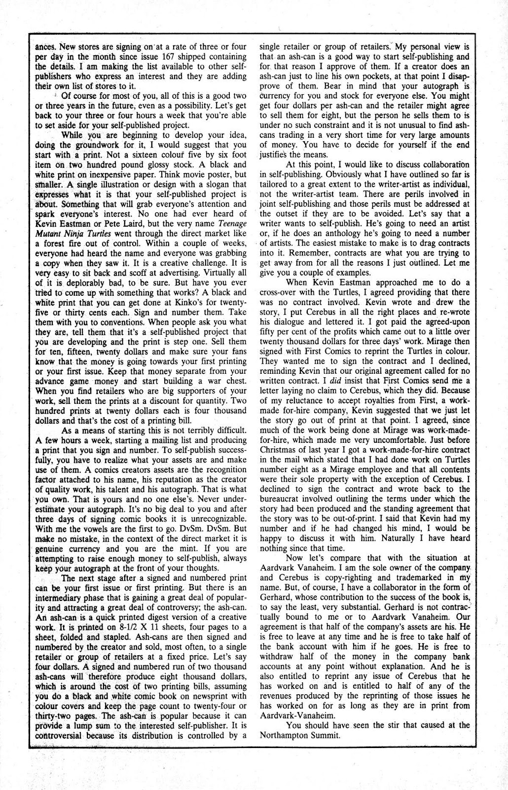 Cerebus issue 170 - Page 27