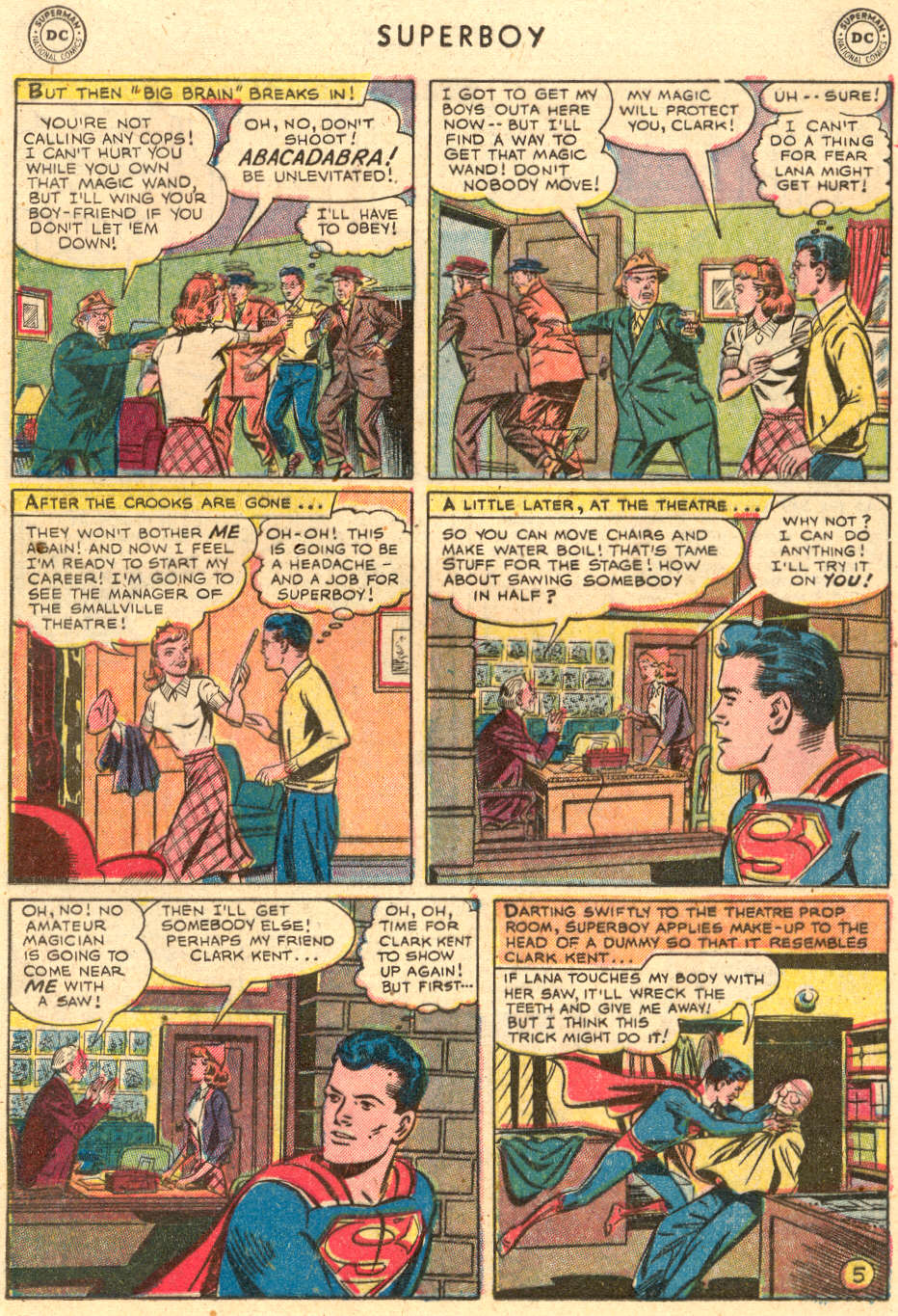 Read online Superboy (1949) comic -  Issue #21 - 16