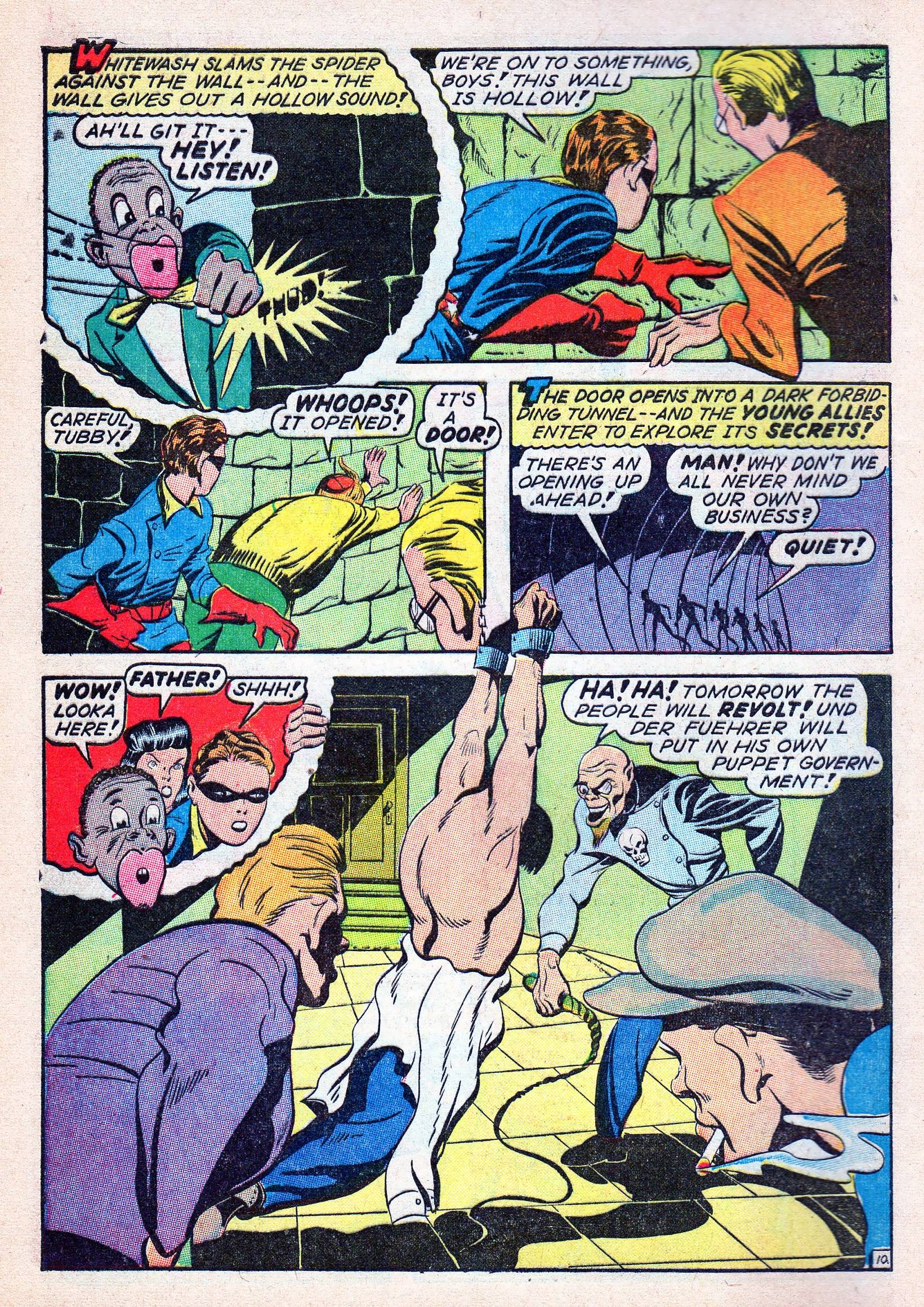 Read online Young Allies Comics comic -  Issue #7 - 11