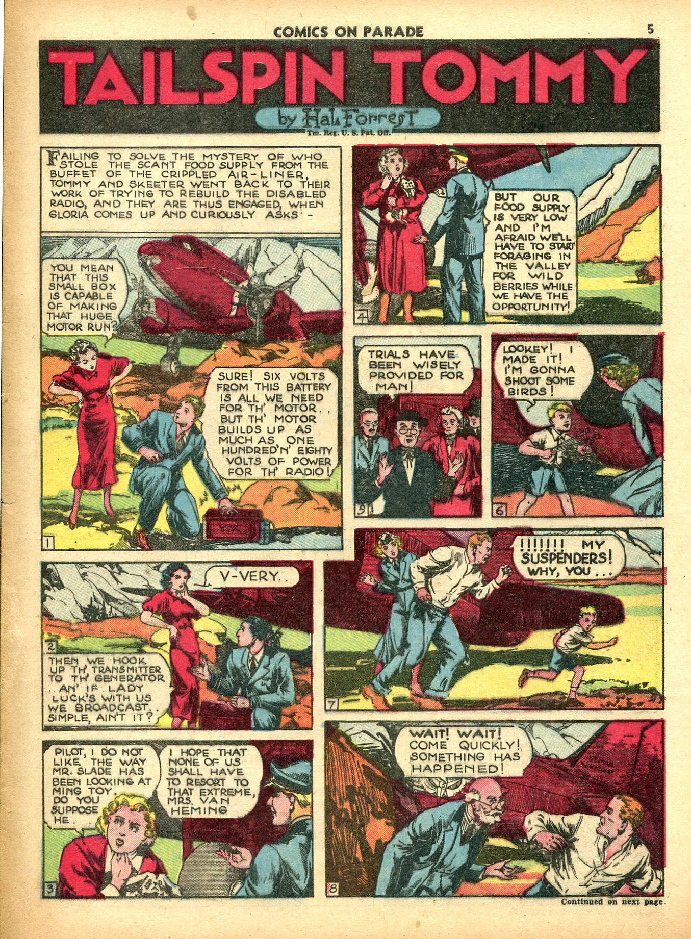 Read online Comics on Parade comic -  Issue #23 - 7