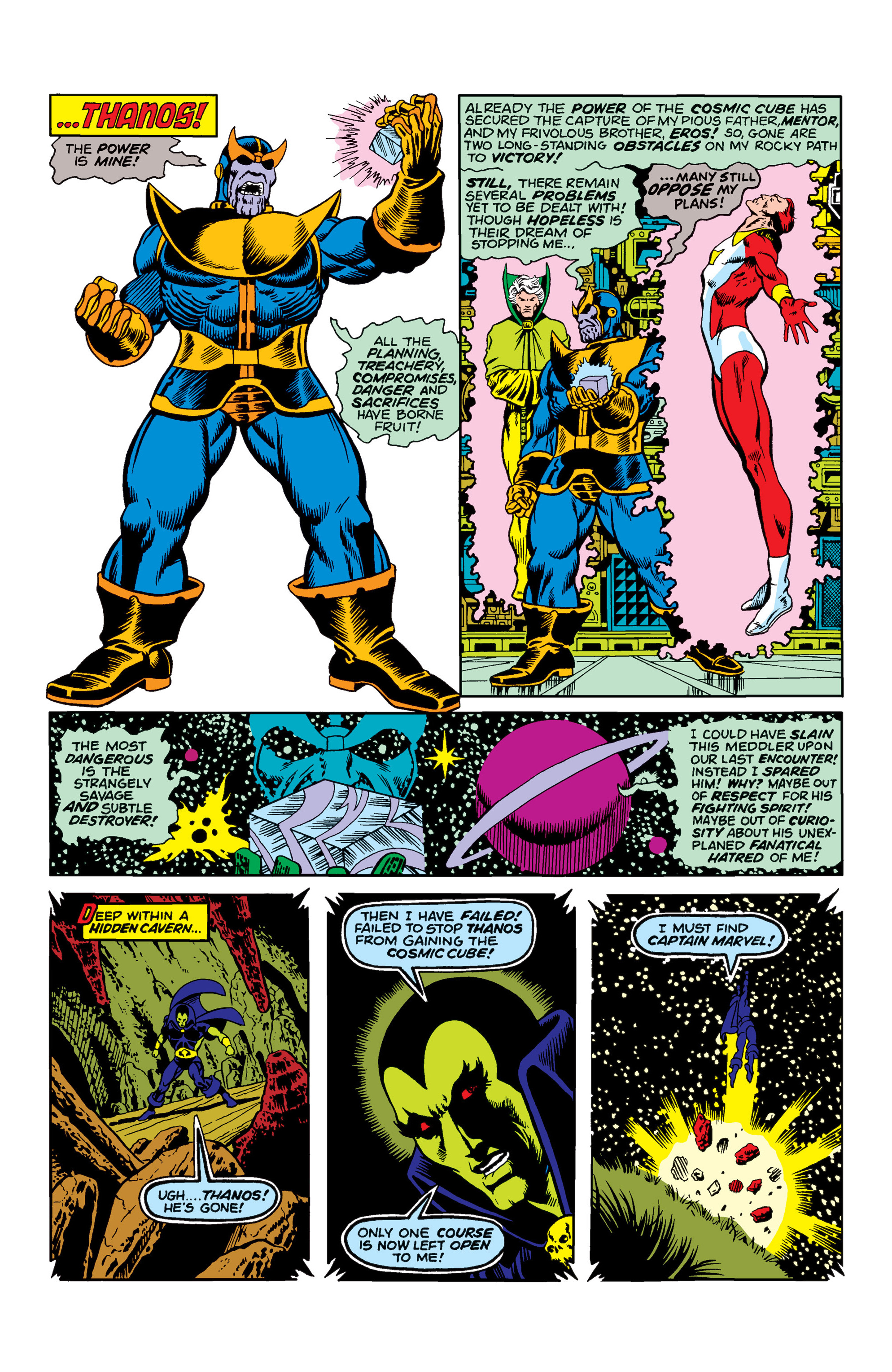 Read online Captain Marvel by Jim Starlin comic -  Issue # TPB (Part 1) - 117