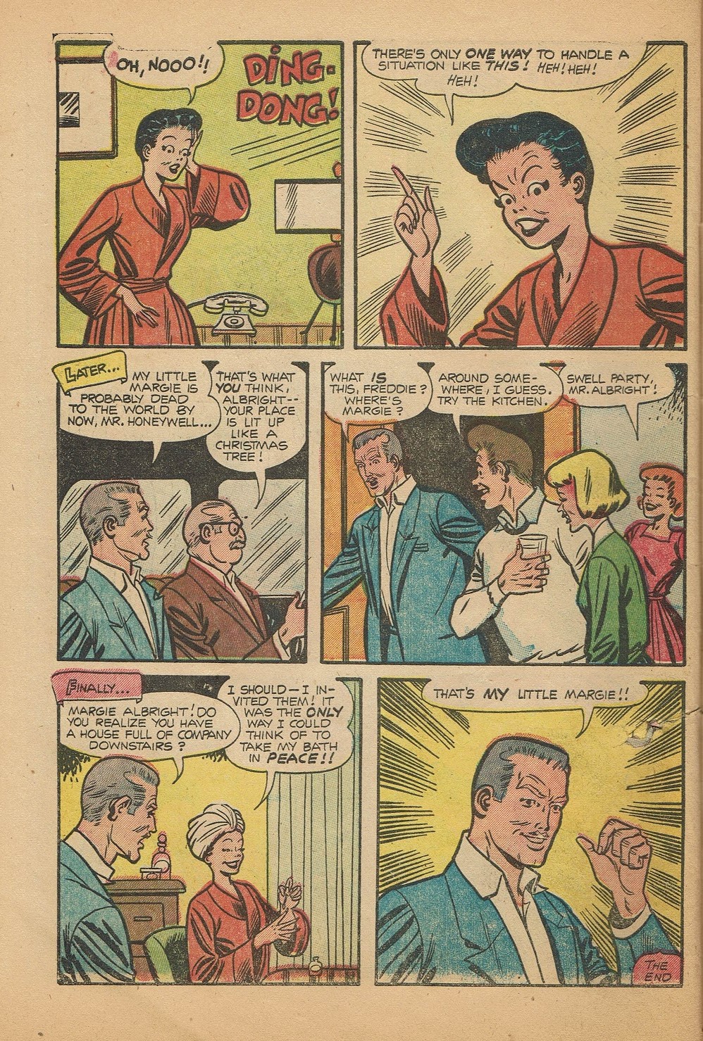 Read online My Little Margie (1954) comic -  Issue #7 - 31