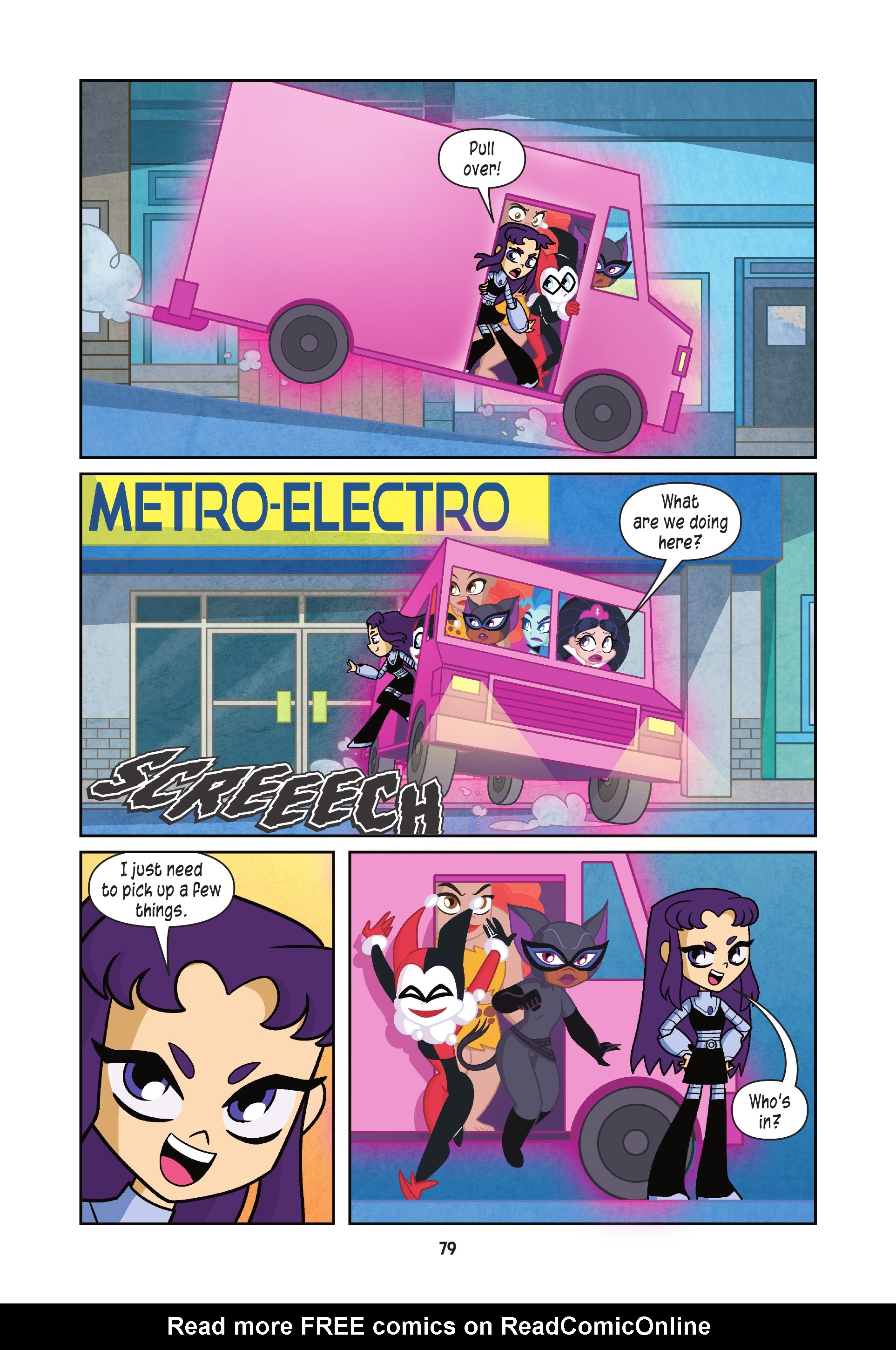 Read online Teen Titans Go!/DC Super Hero Girls: Exchange Students comic -  Issue # TPB (Part 1) - 78