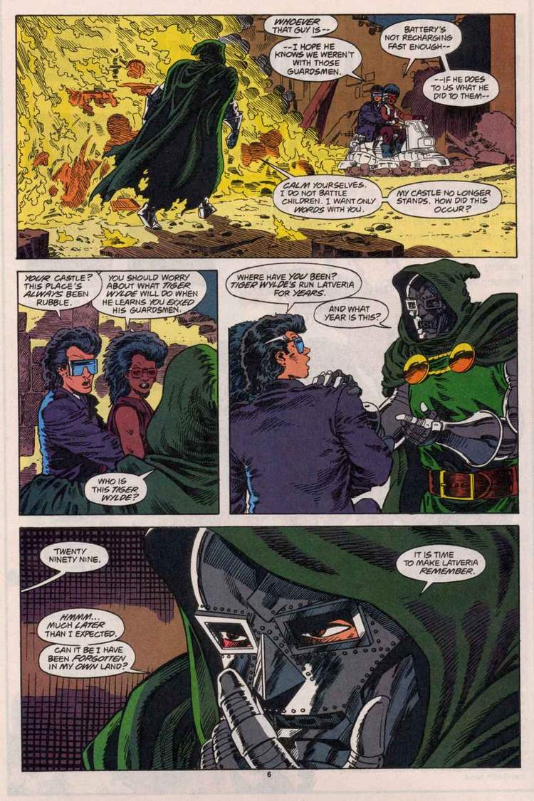 Read online Doom 2099 comic -  Issue #1 - 6