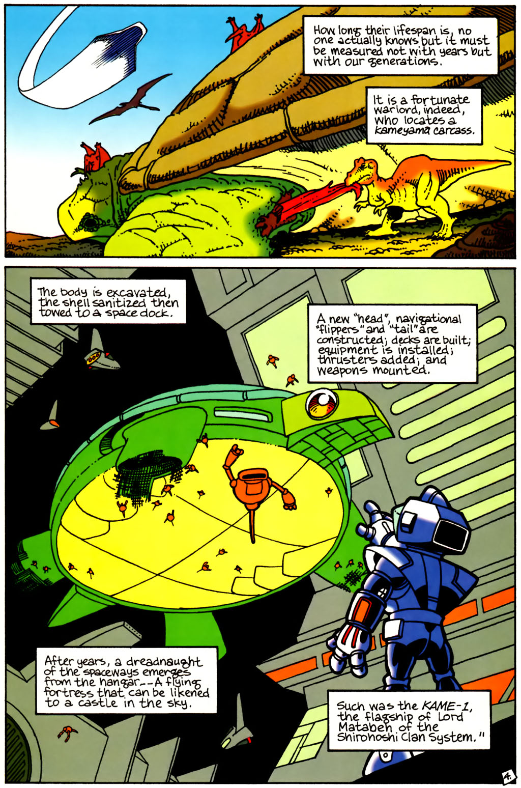 Read online Space Usagi Volume 2 comic -  Issue #1 - 6