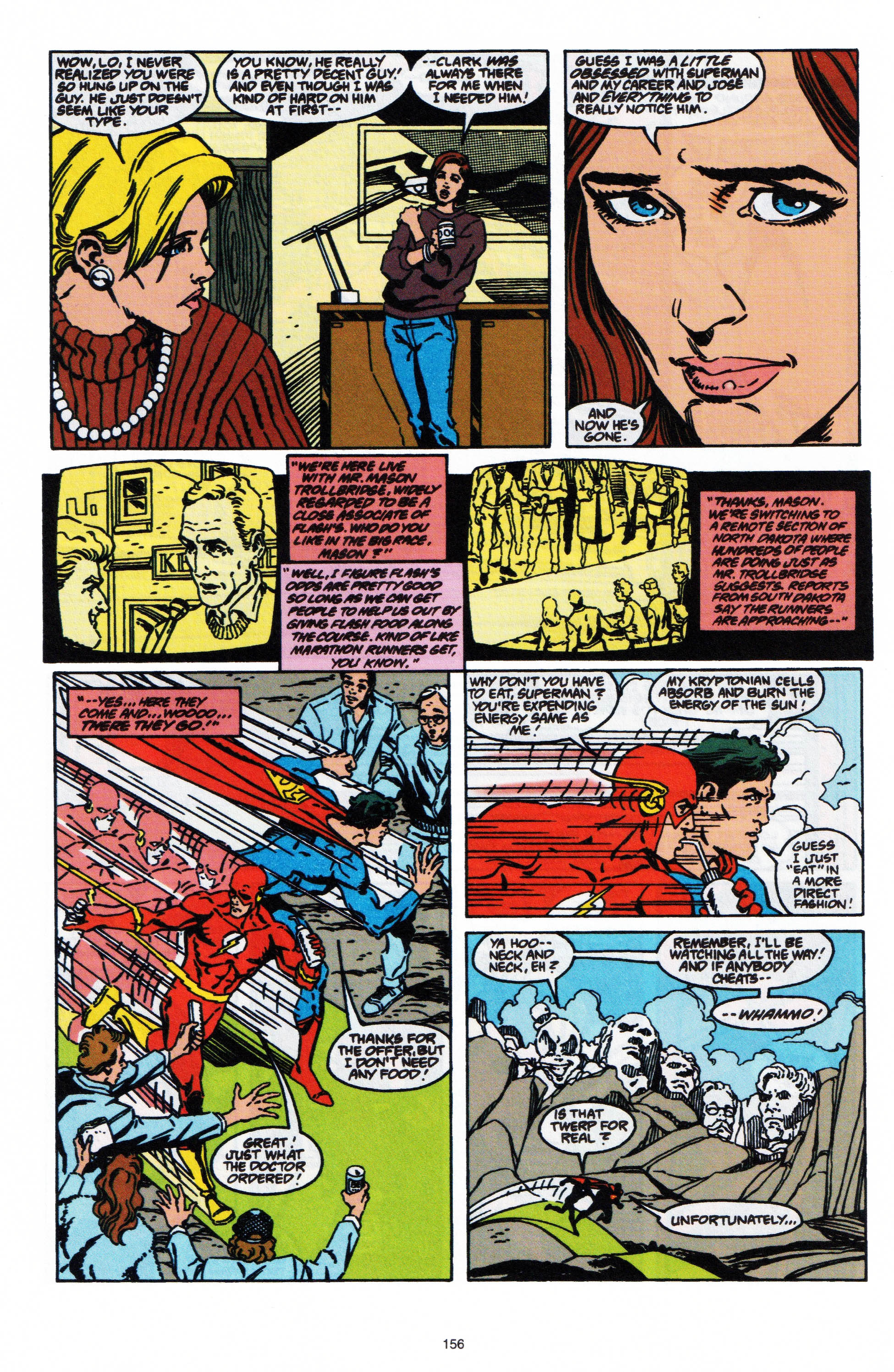 Read online Superman vs. Flash comic -  Issue # TPB - 157