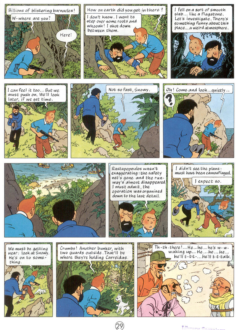 Read online The Adventures of Tintin comic -  Issue #22 - 30